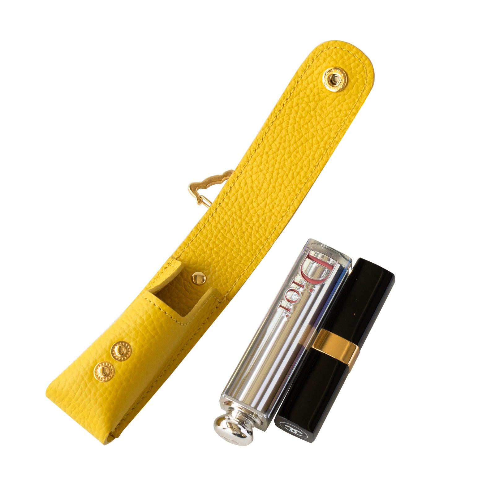 CAT Lip Case (1-piece type) Cuir Mache / Jaune