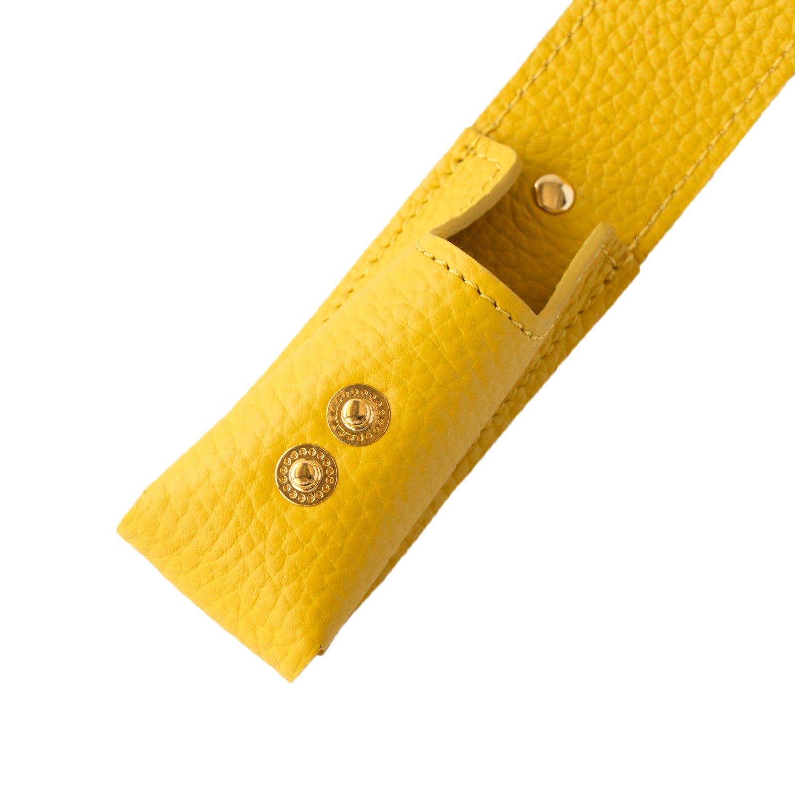 CAT Lip Case (1-piece type) Cuir Mache / Jaune
