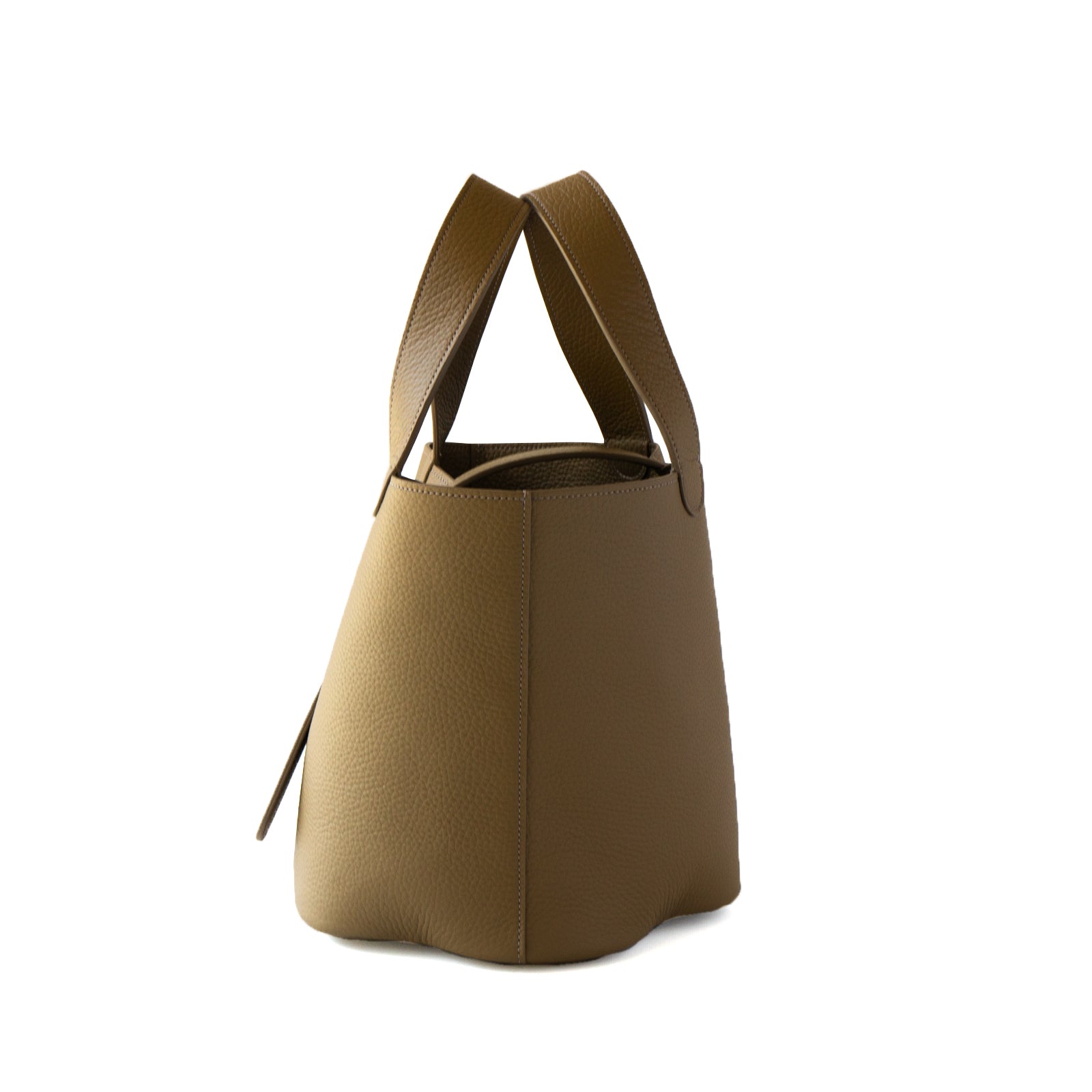 Baguette Bag PAW Cuir Mache / Taupe