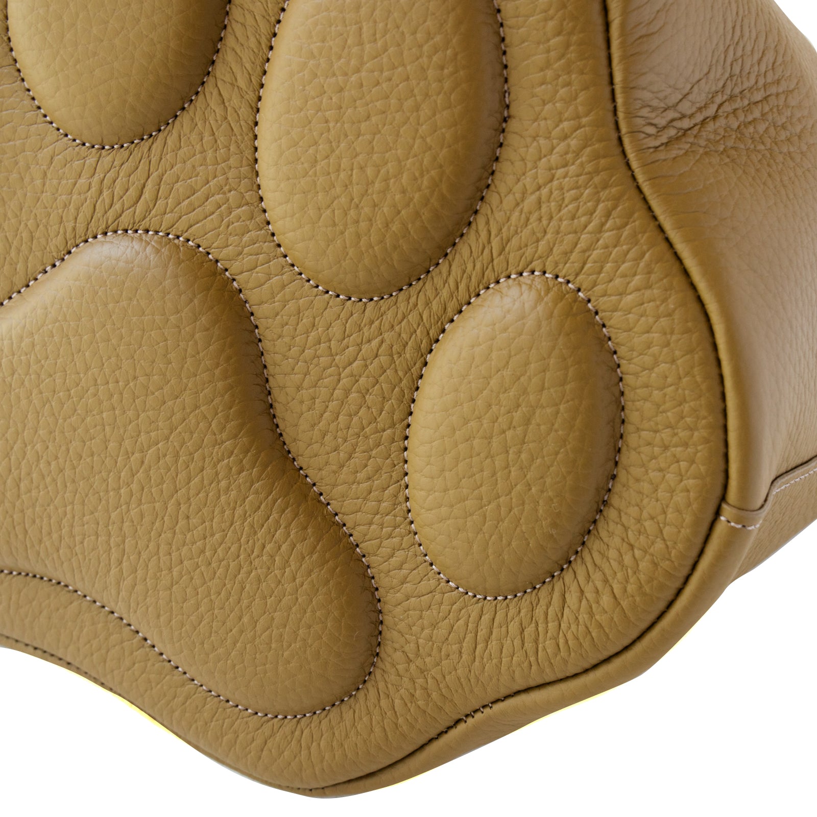 Baguette Bag PAW Cuir Mache / Taupe