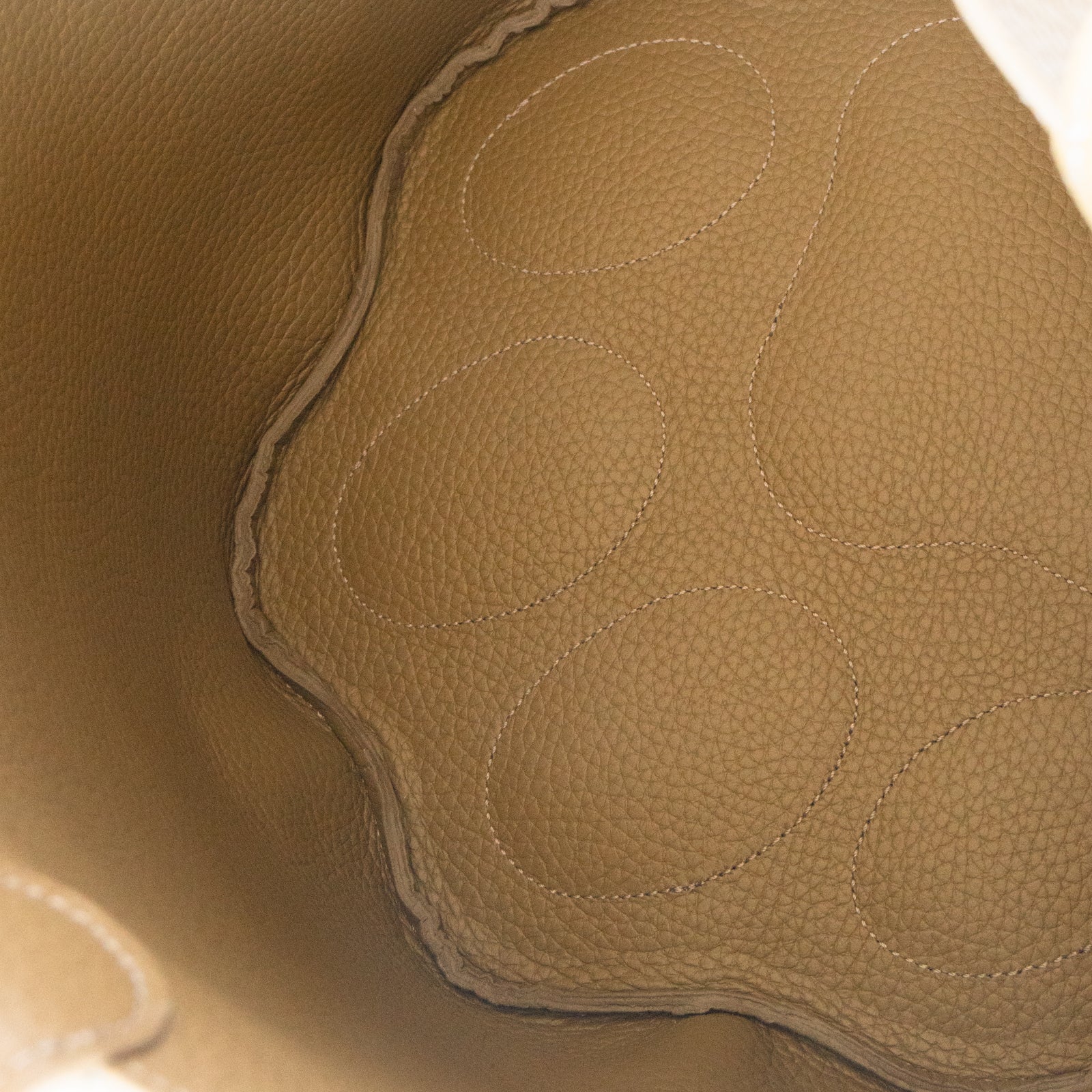 Baguette Bag PAW Cuir Mache / Taupe