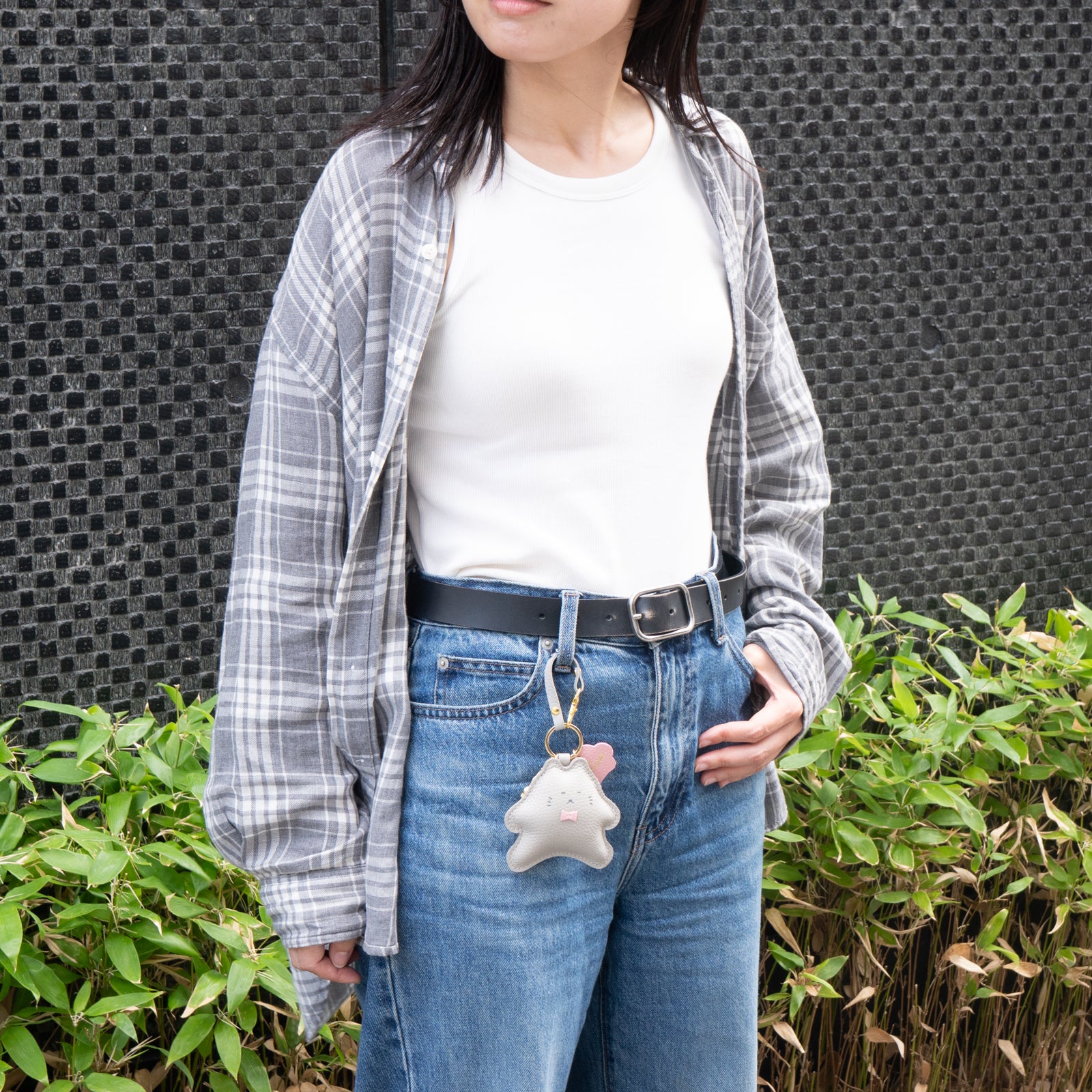 Nyanpen Charm / Grea (Light Gray)