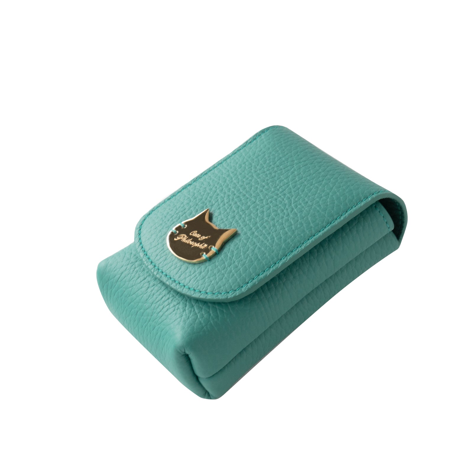 CAT Lip Case (3-piece type) Cuir Mache / Turquoise