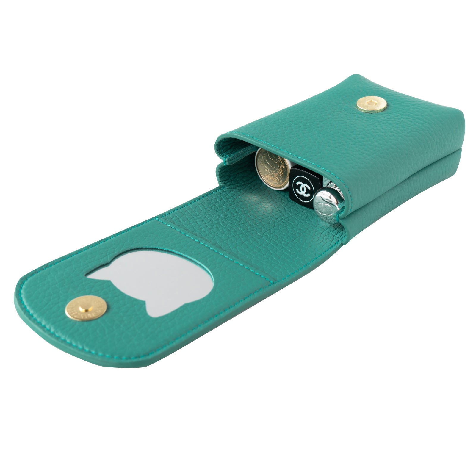 CAT Lip Case (3-piece type) Cuir Mache / Turquoise