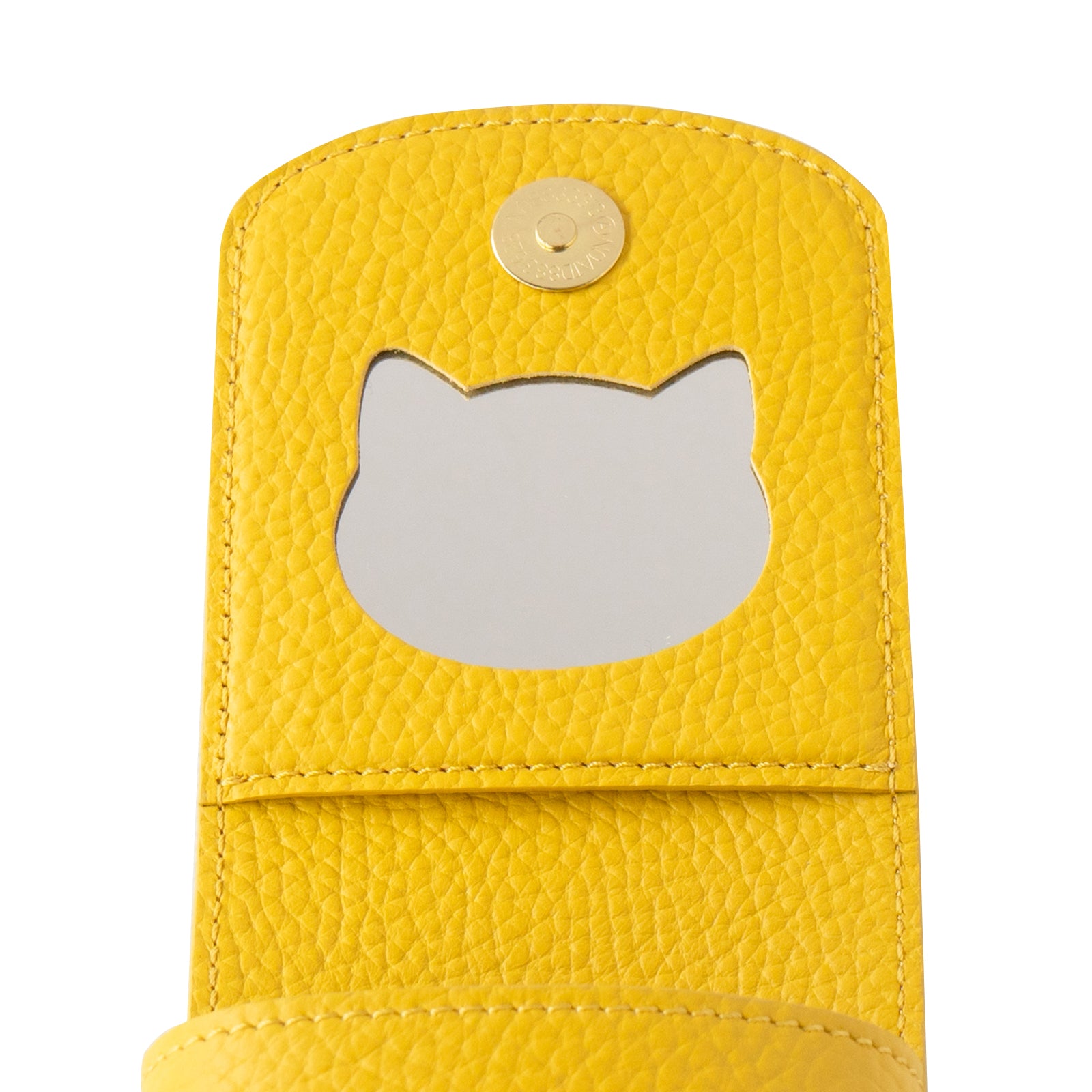 CAT Lip Case (3-piece type) Cuir Mache / Jaune