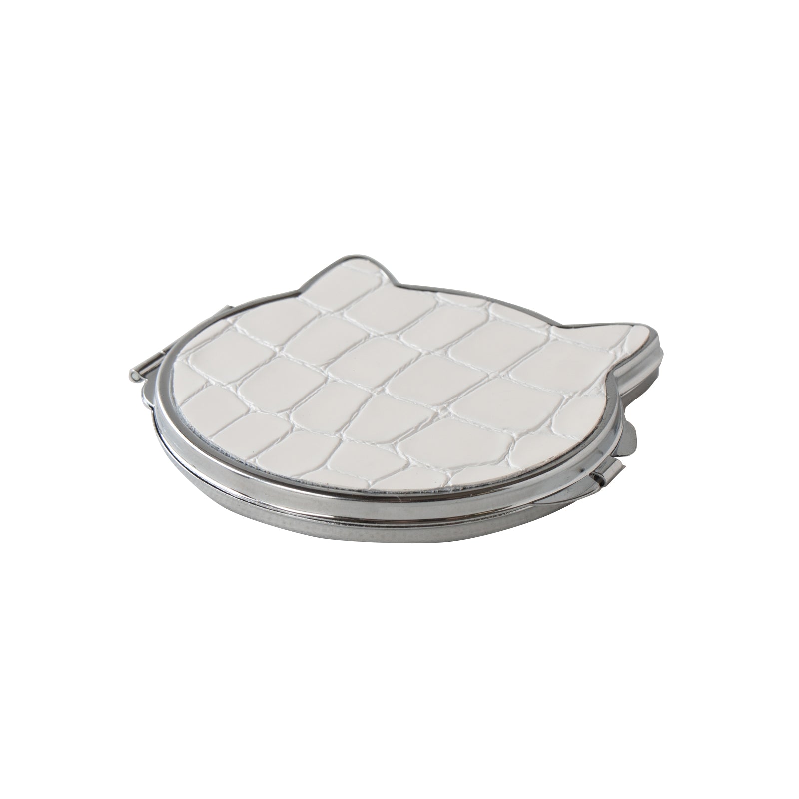 Nyanpakuto Mirror Chromel Leather / Pure White