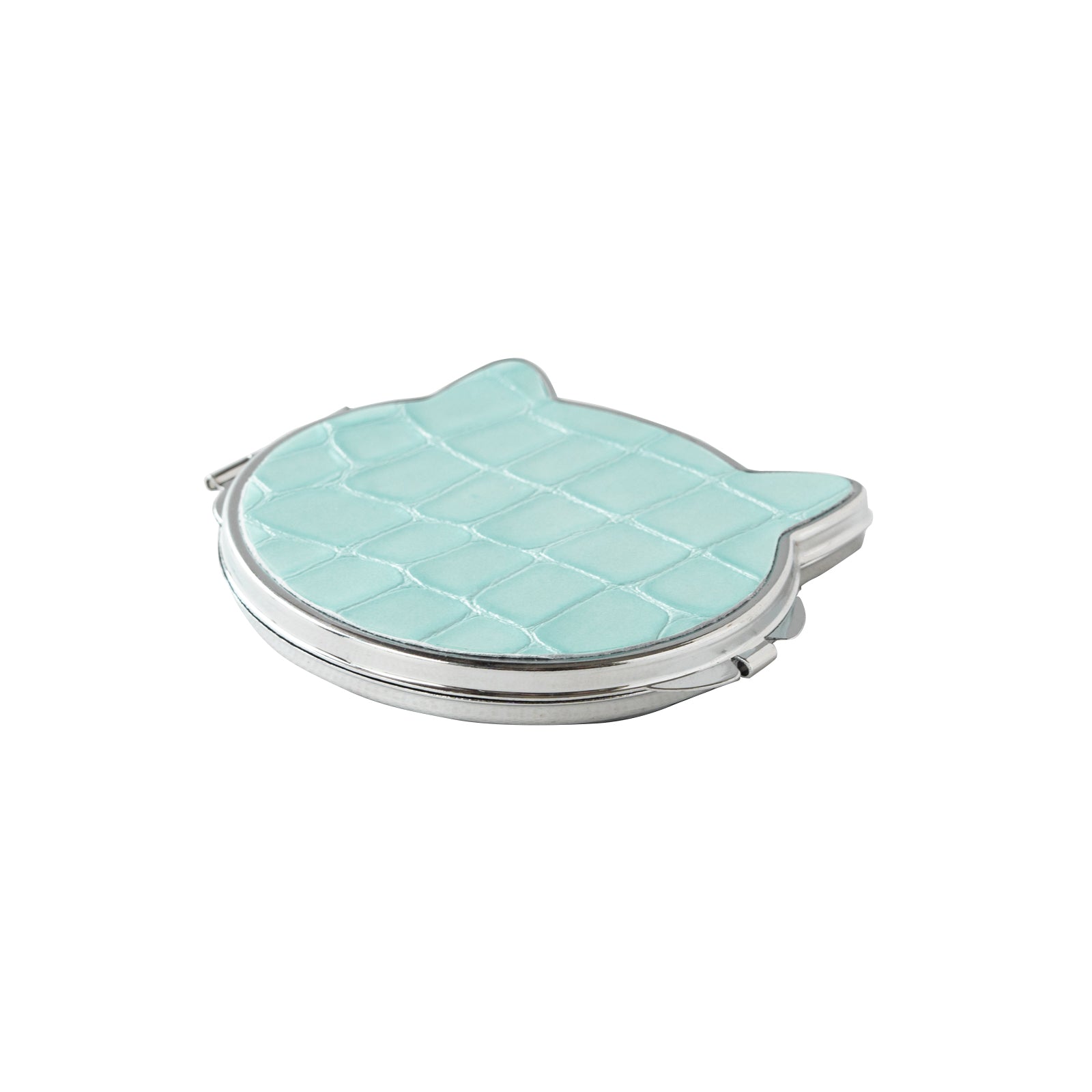 Nyanpakuto Mirror Chromel Leather / Ice Blue