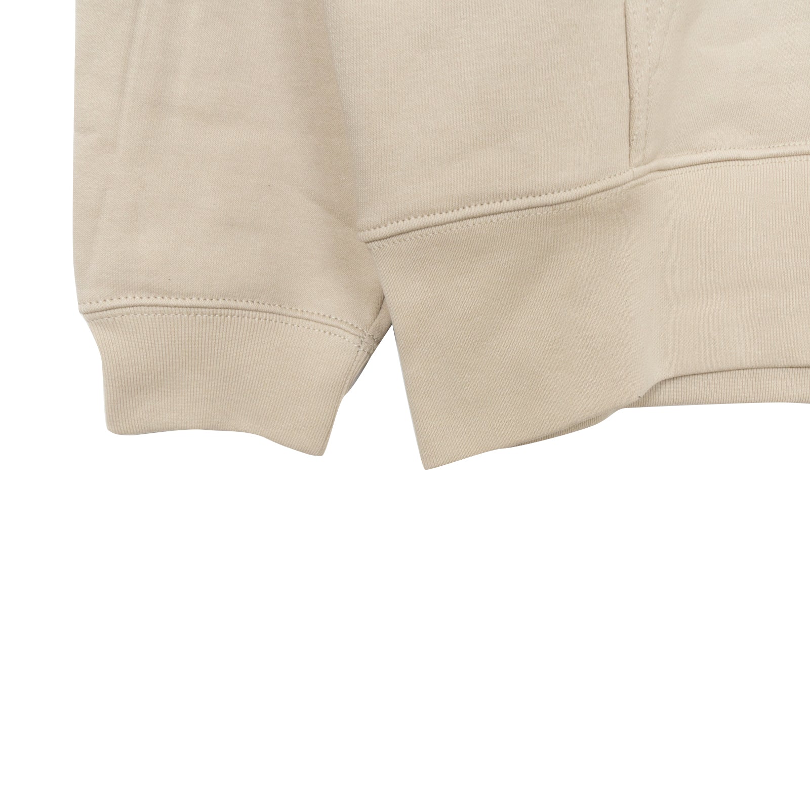 Cat print hoodie / ivory