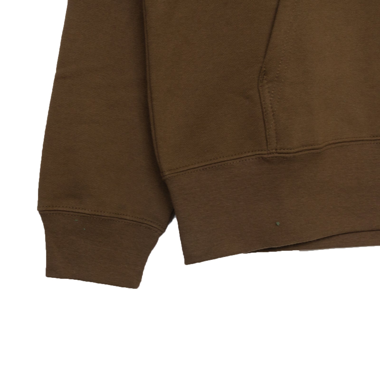 Cat print hoodie / brown
