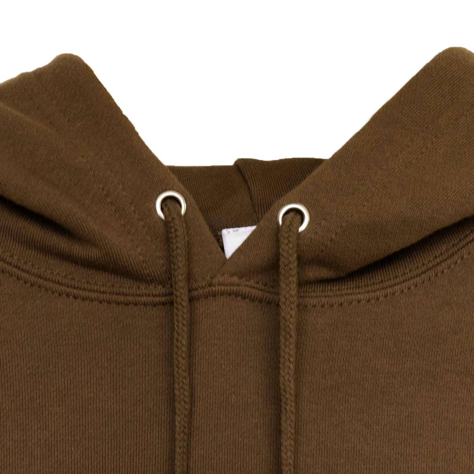 Cat print hoodie / brown