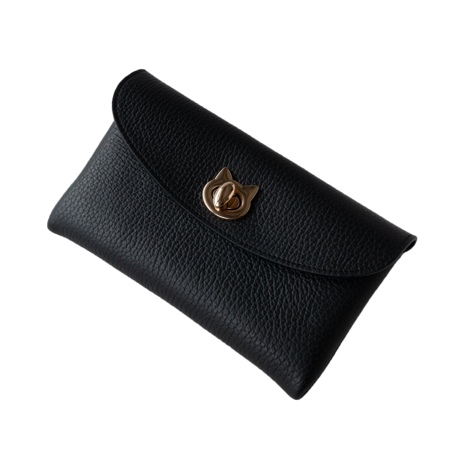 Flap Wallet Furnya Long Cuir Mash / Black