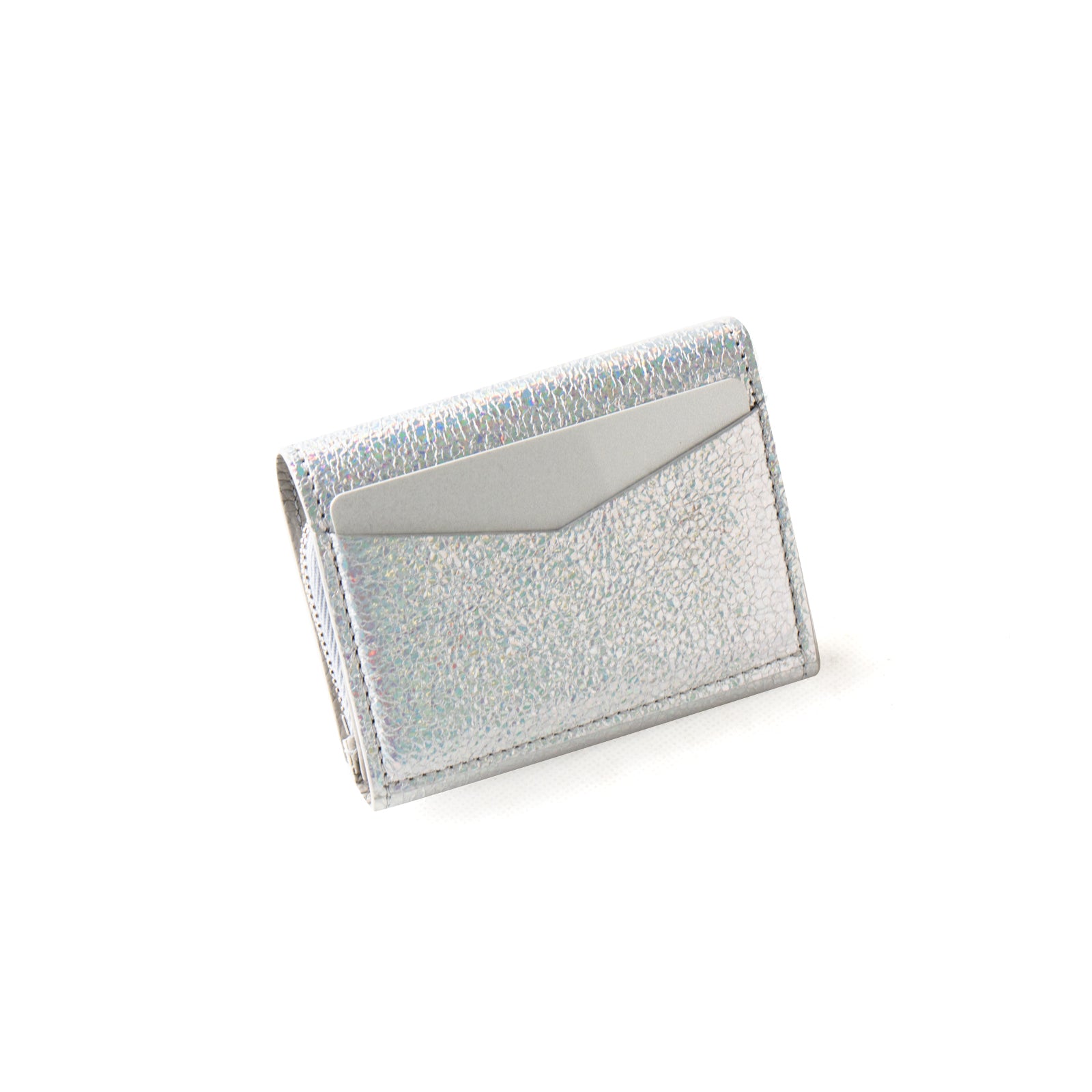 【おつとめ品セール】ハンディウォレット・オペラ リリィ プリズムレザー / オーロラシルバー