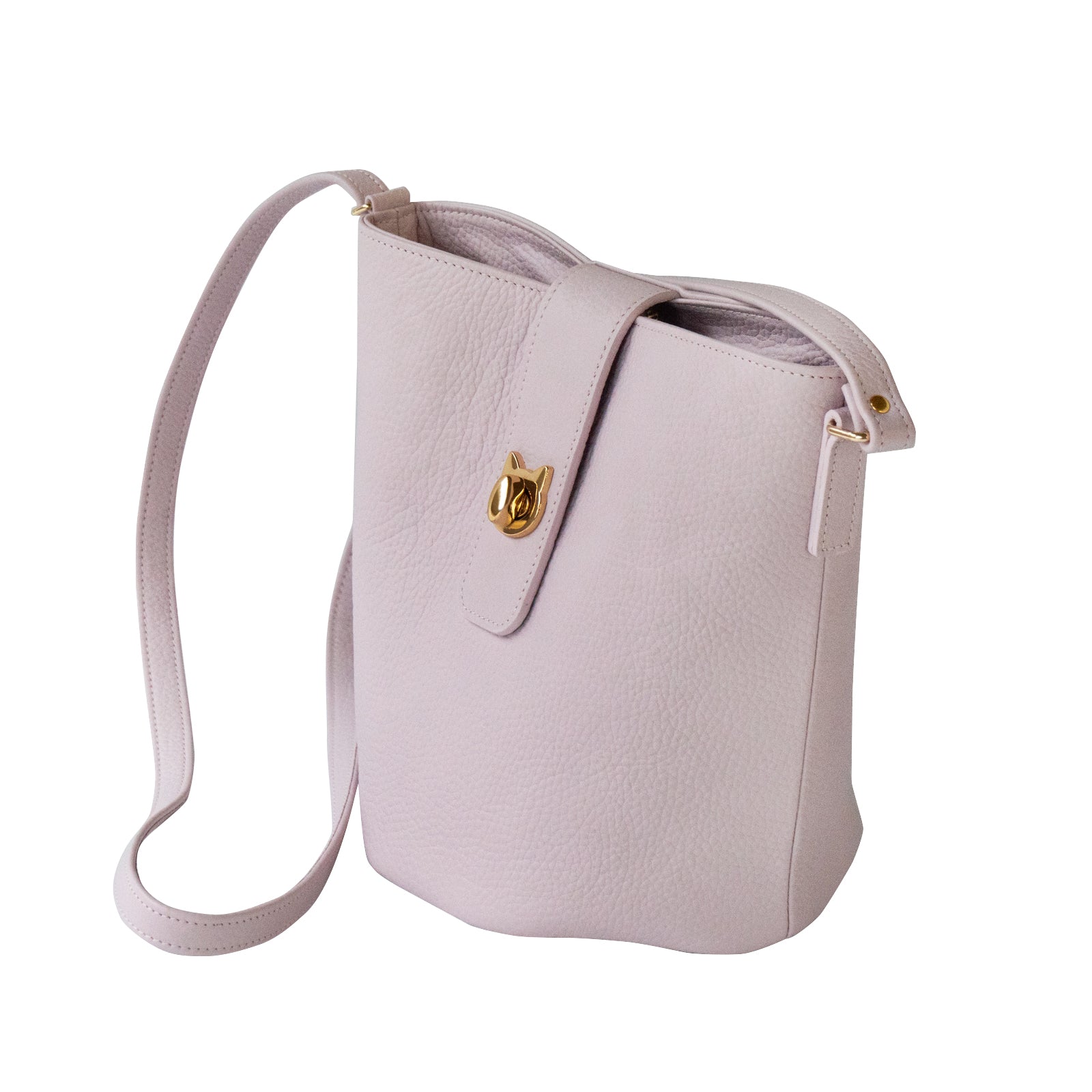 【3/20(金)20:00~ 数量限定】【さくらねこの日特別SET】ショルダーバッグ PAW (パウ) さくらねこチャームSET / モーヴシルヴェスティン