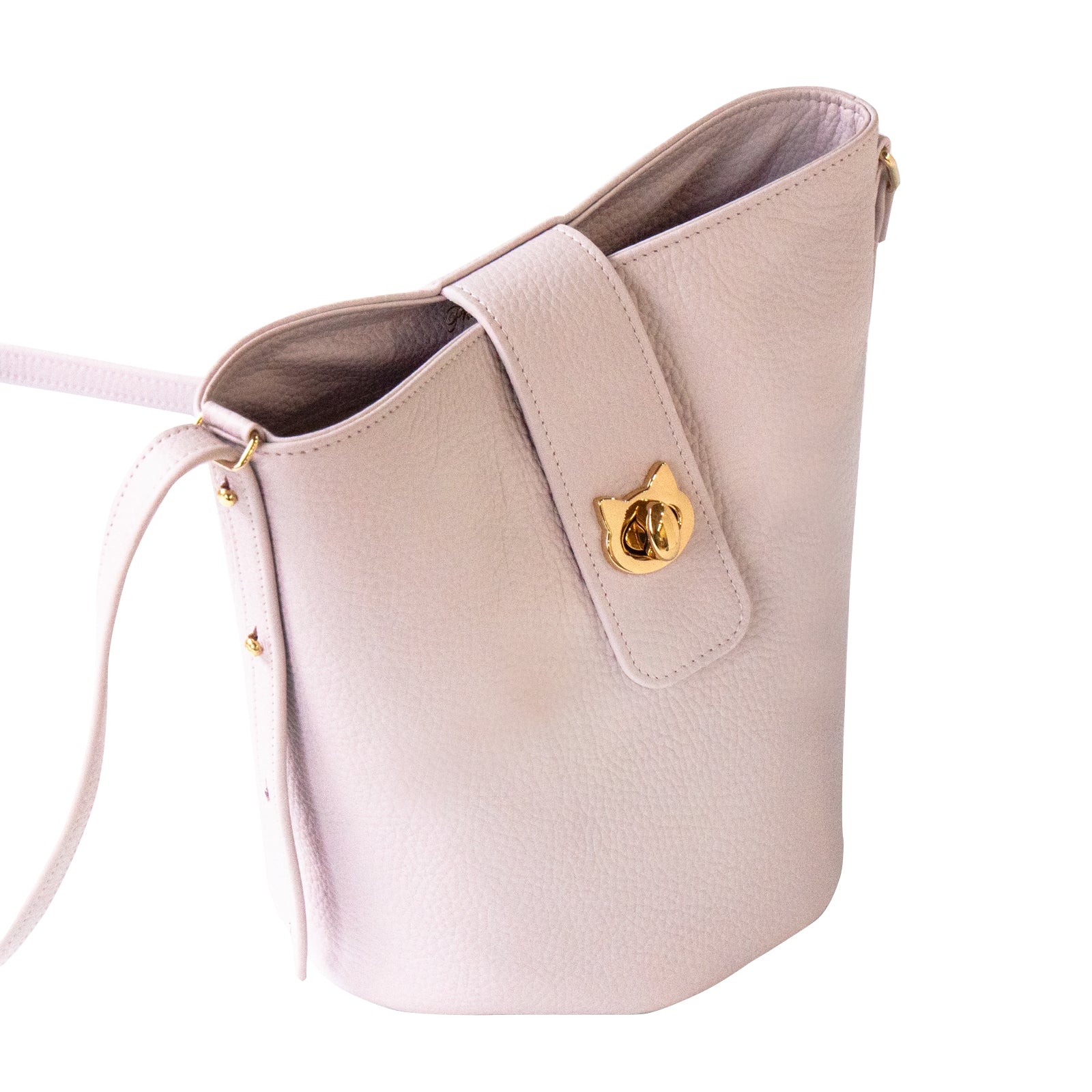 【3/20(金)20:00~ 数量限定】【さくらねこの日特別SET】ショルダーバッグ PAW (パウ) さくらねこチャームSET / モーヴシルヴェスティン