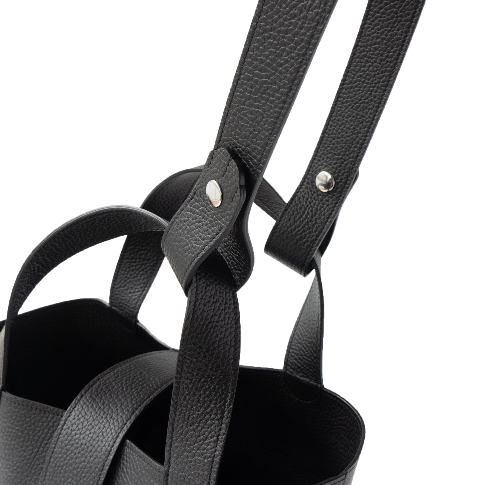 PAW exclusive shoulder strap Cuir Mash / Black