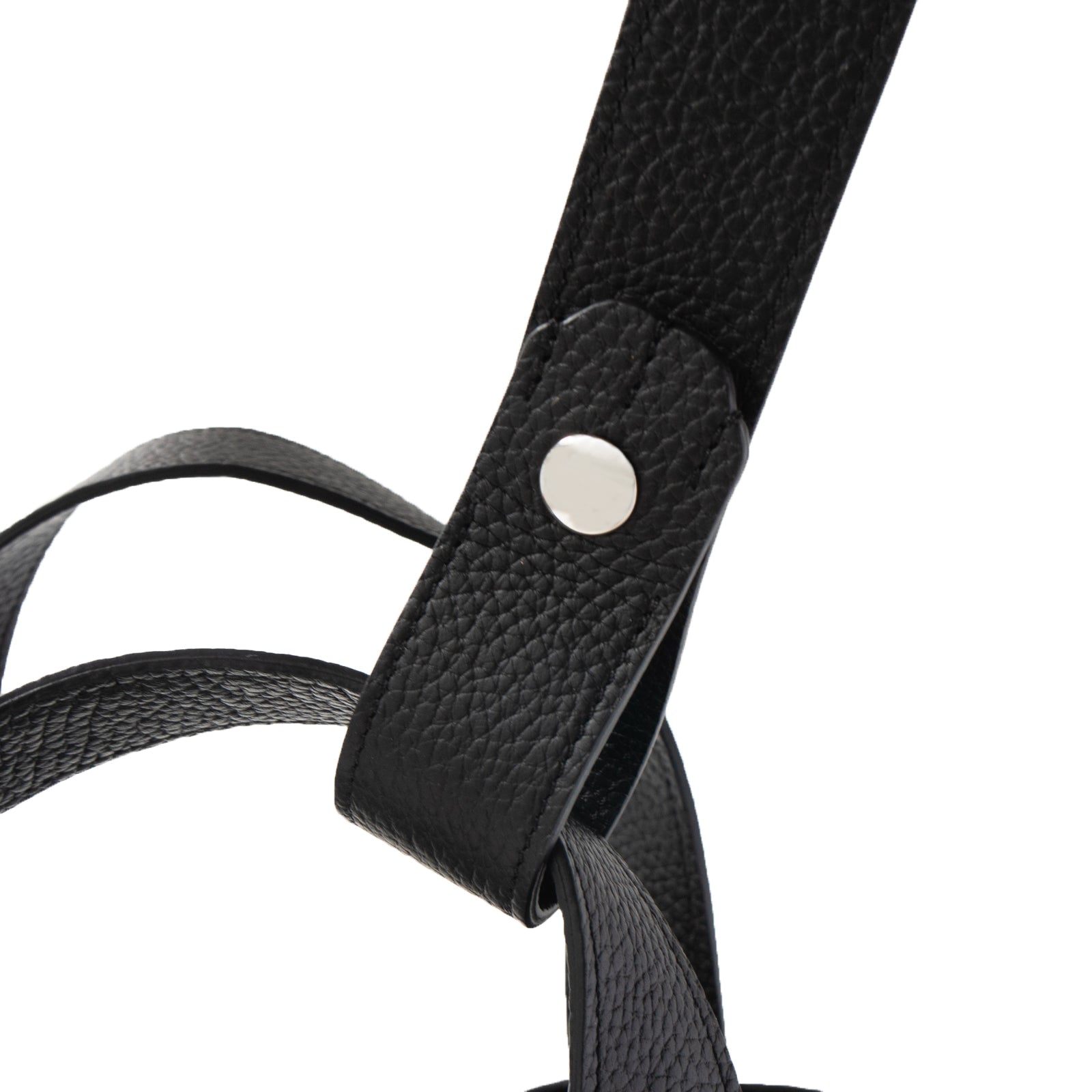 PAW exclusive shoulder strap Cuir Mash / Black