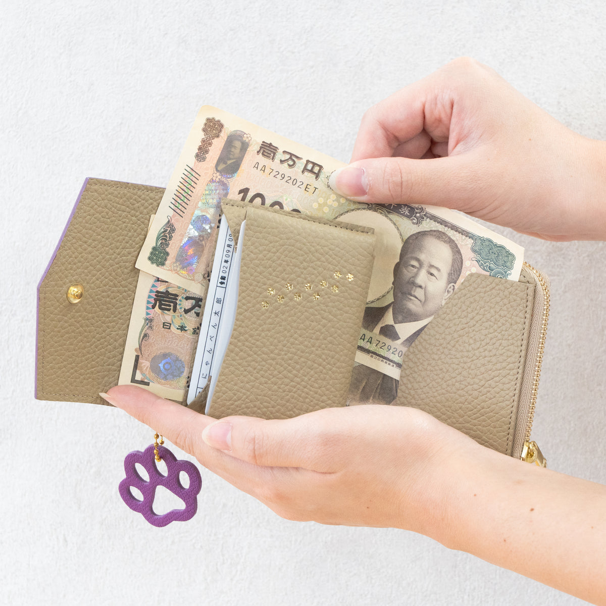 【リニューアル初回10%OFF】【受注販売:9/18(金)22:00~23(水)】ニャペラグランデ シェーブル / パープル