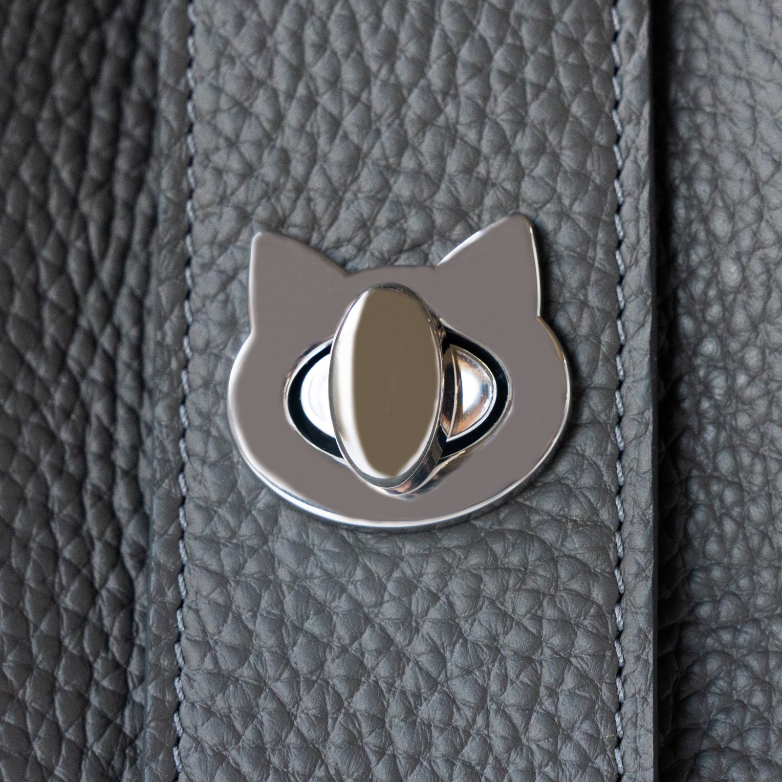 PAW Cuir Mache Bucket Bag in Graphite