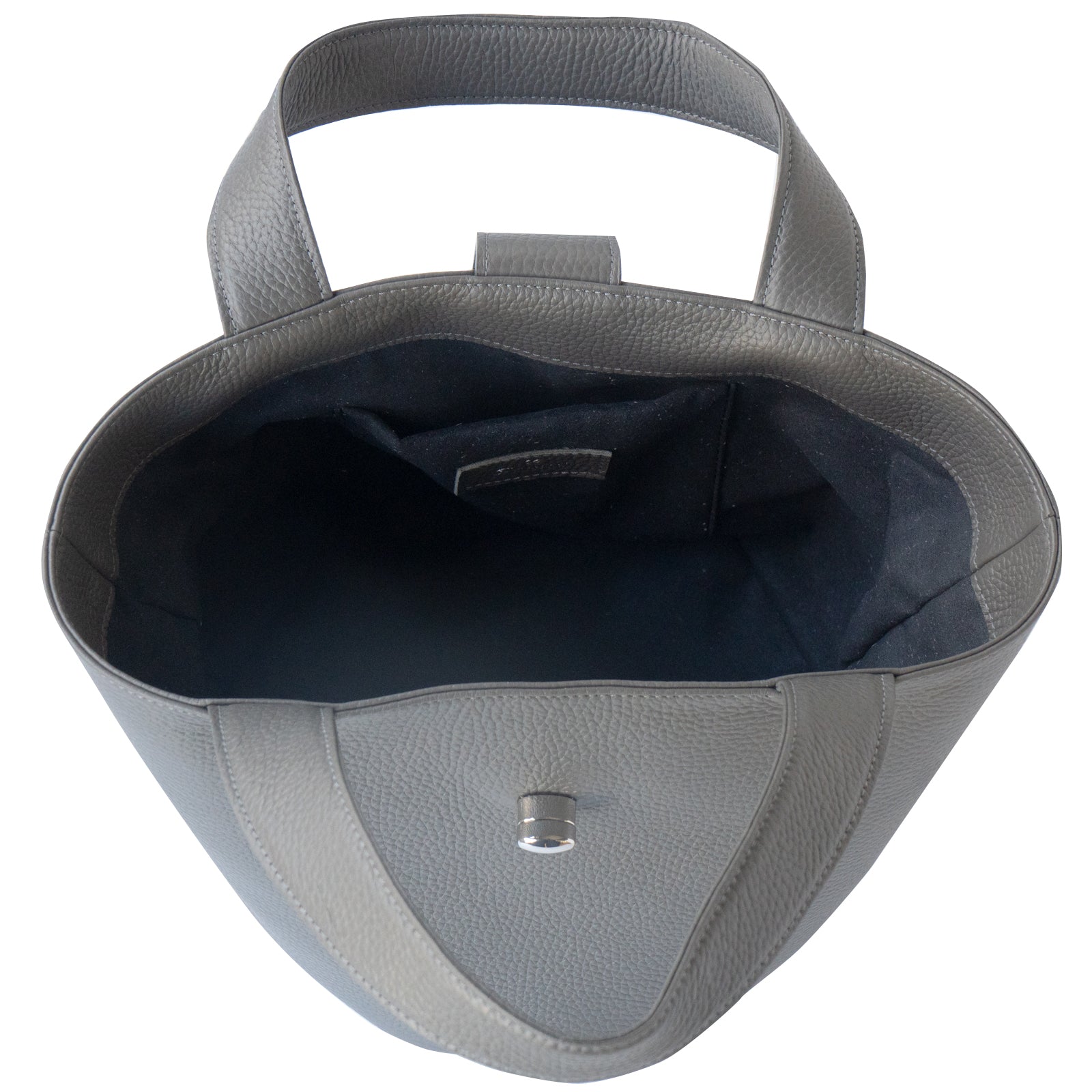 PAW Cuir Mache Bucket Bag in Graphite