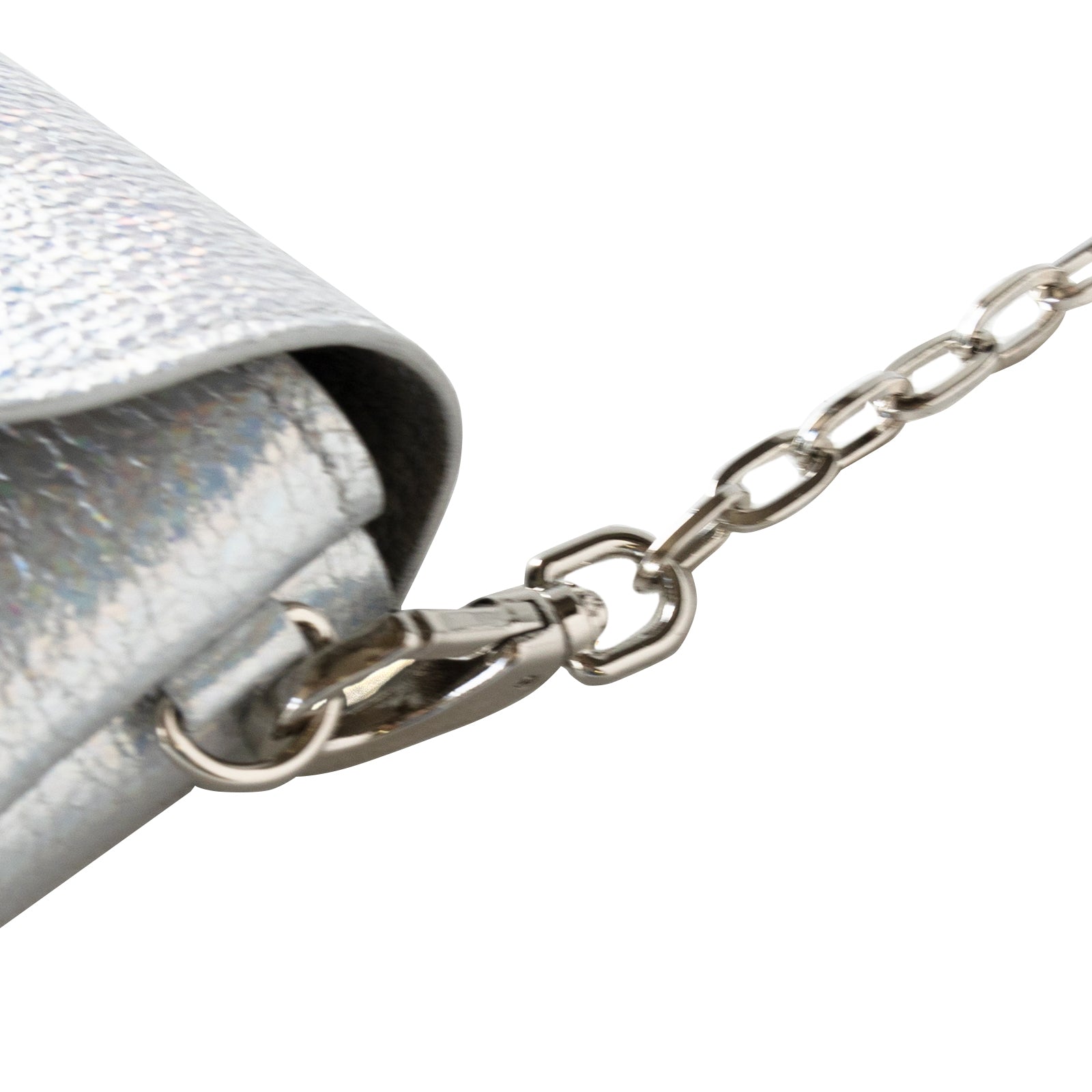 【おつとめ品セール】フルール ミリオン ポシェット(背面ポケット付き) プリズムレザー / オーロラシルバー