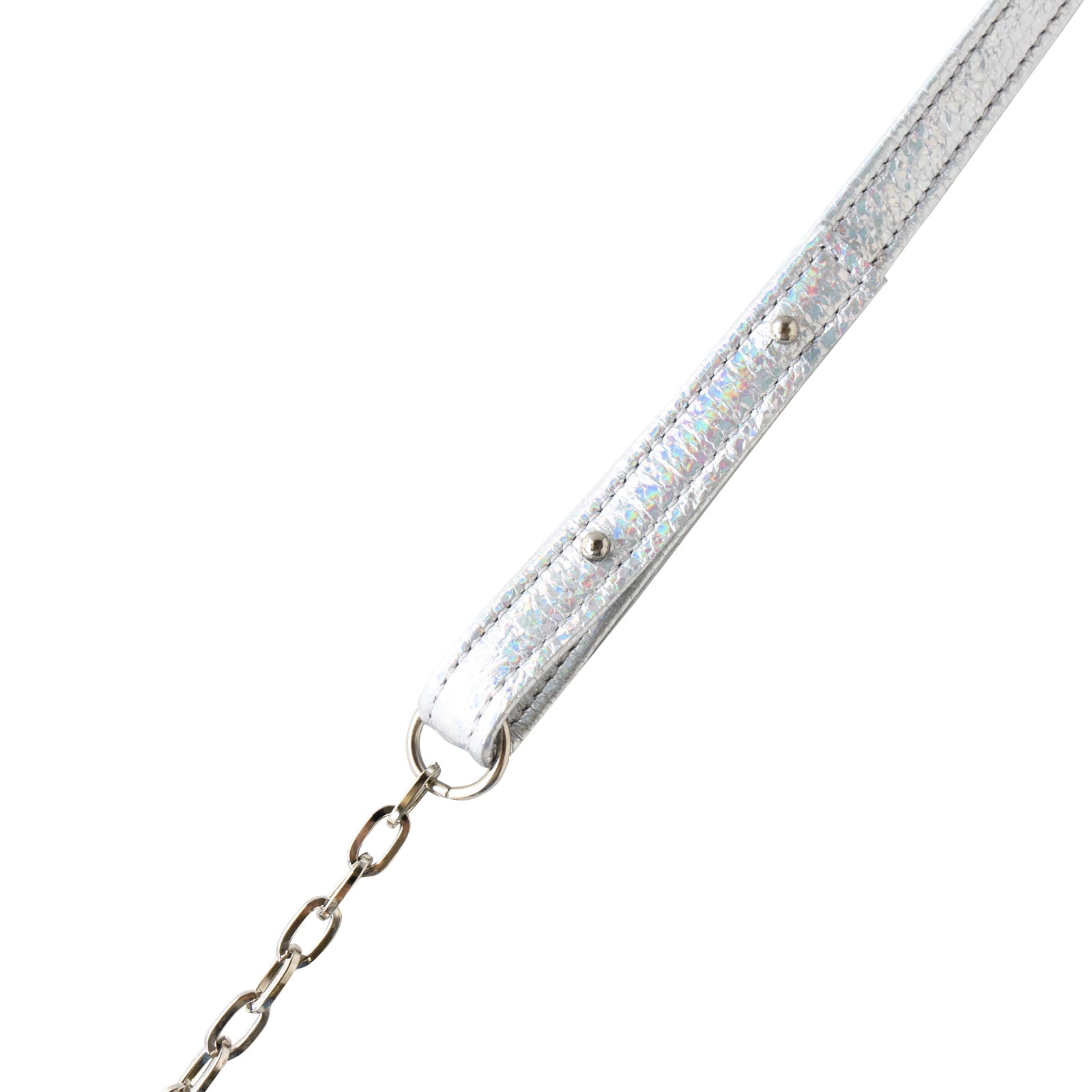 【おつとめ品セール】フルール ミリオン ポシェット(背面ポケット付き) プリズムレザー / オーロラシルバー