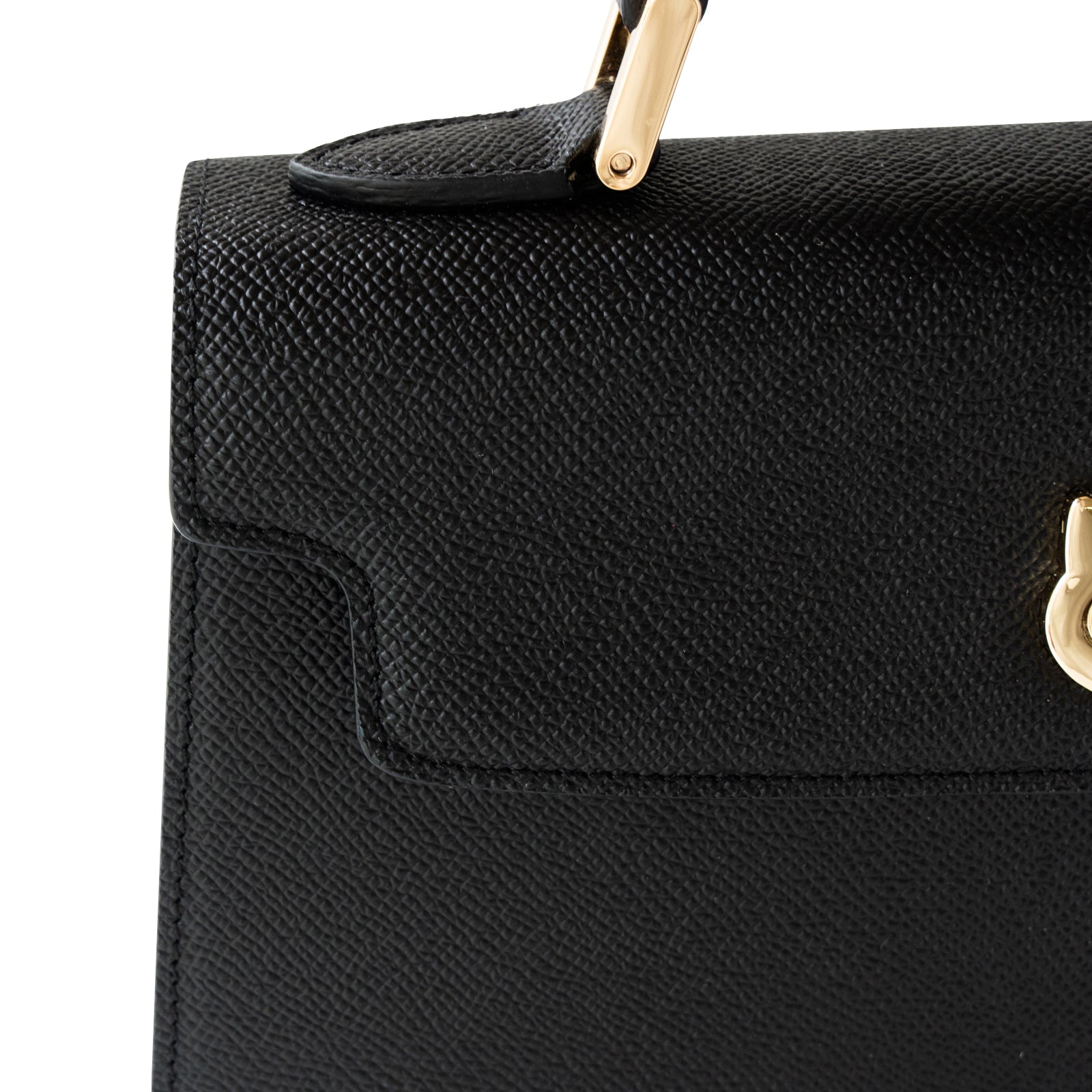 Handbag Nyanpanella 25 Cuir Minerva / Black