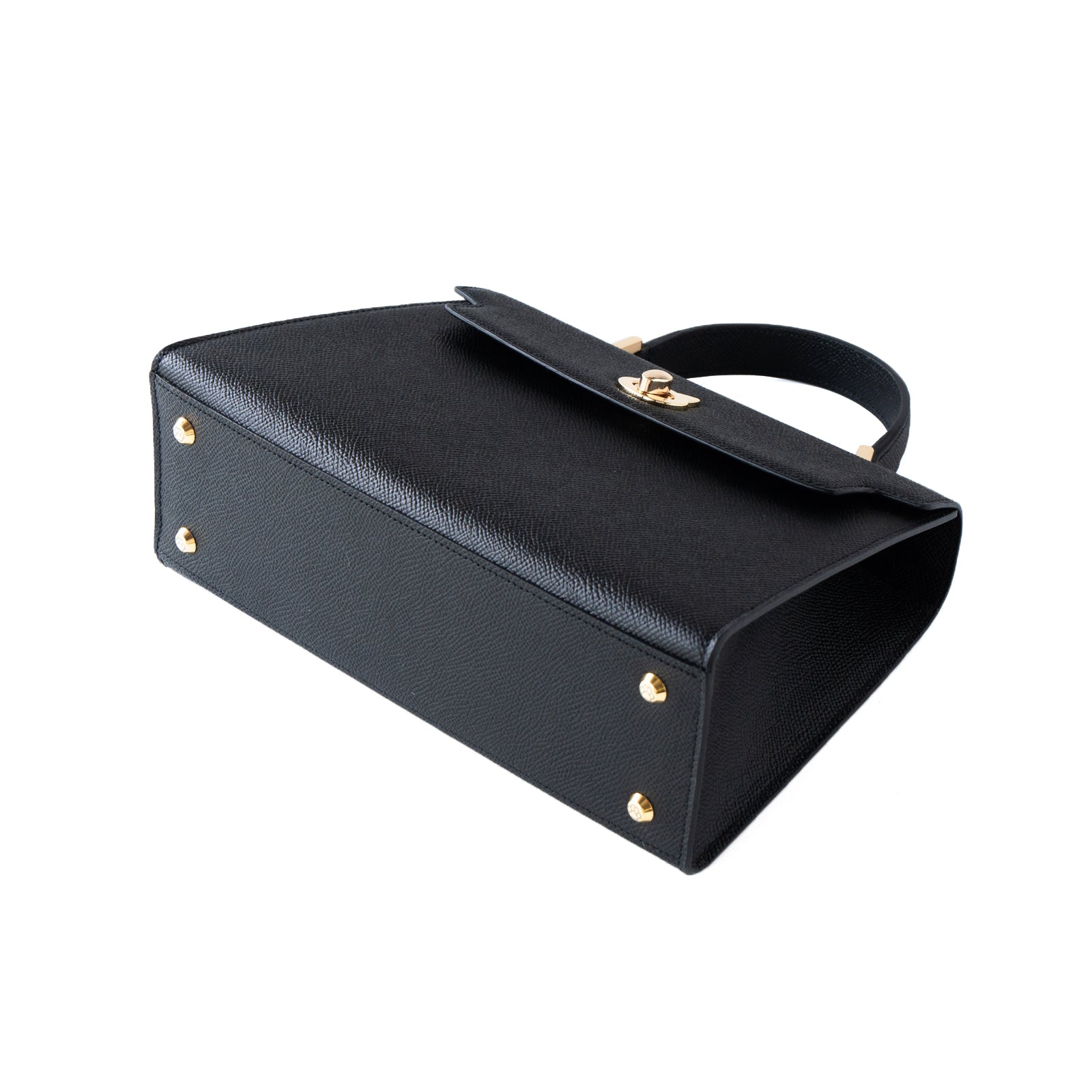 Handbag Nyanpanella 25 Cuir Minerva / Black