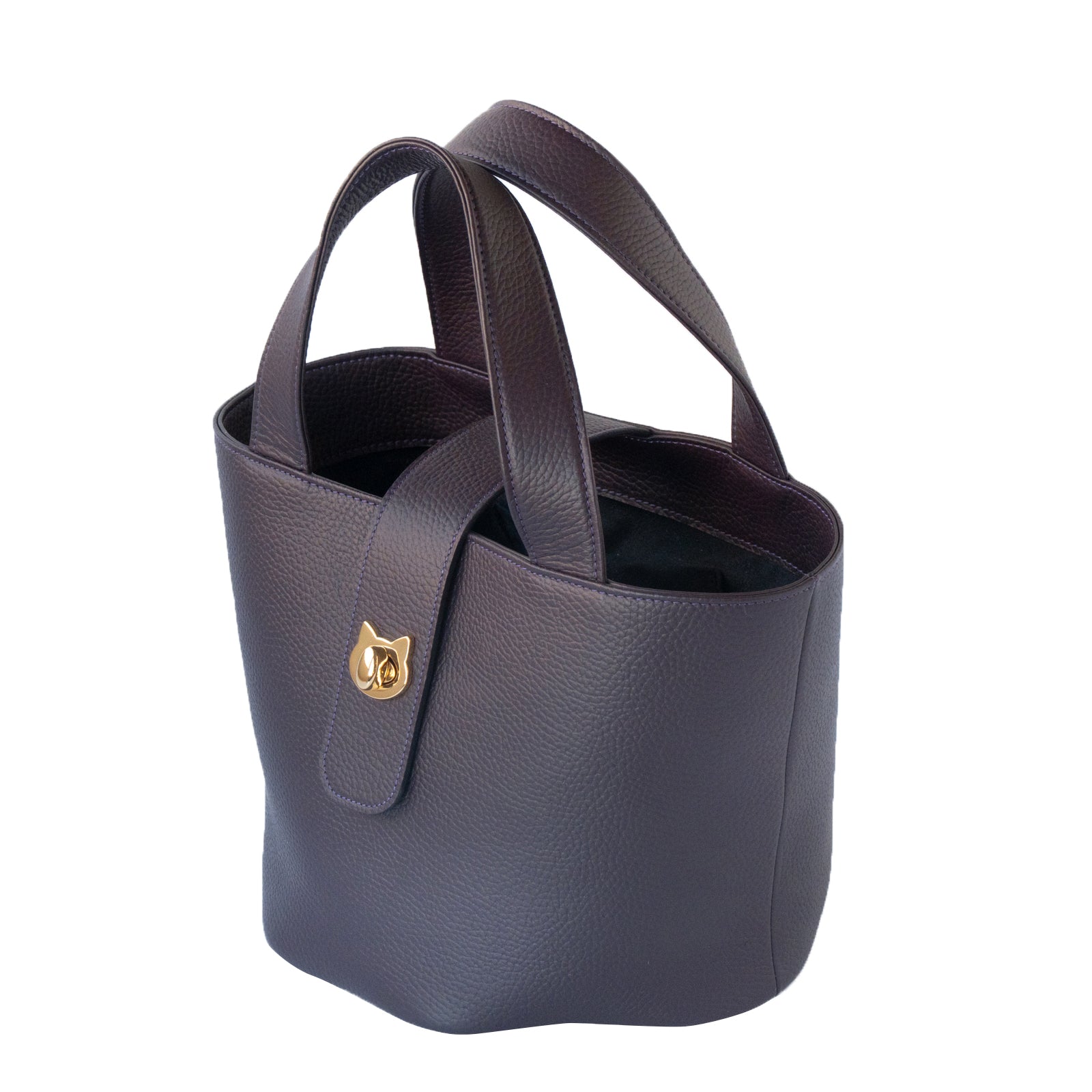 【1月中旬お届け】バケットバッグ PAW (パウ) 肉球チャームセット キュイールマッシュ / レザン