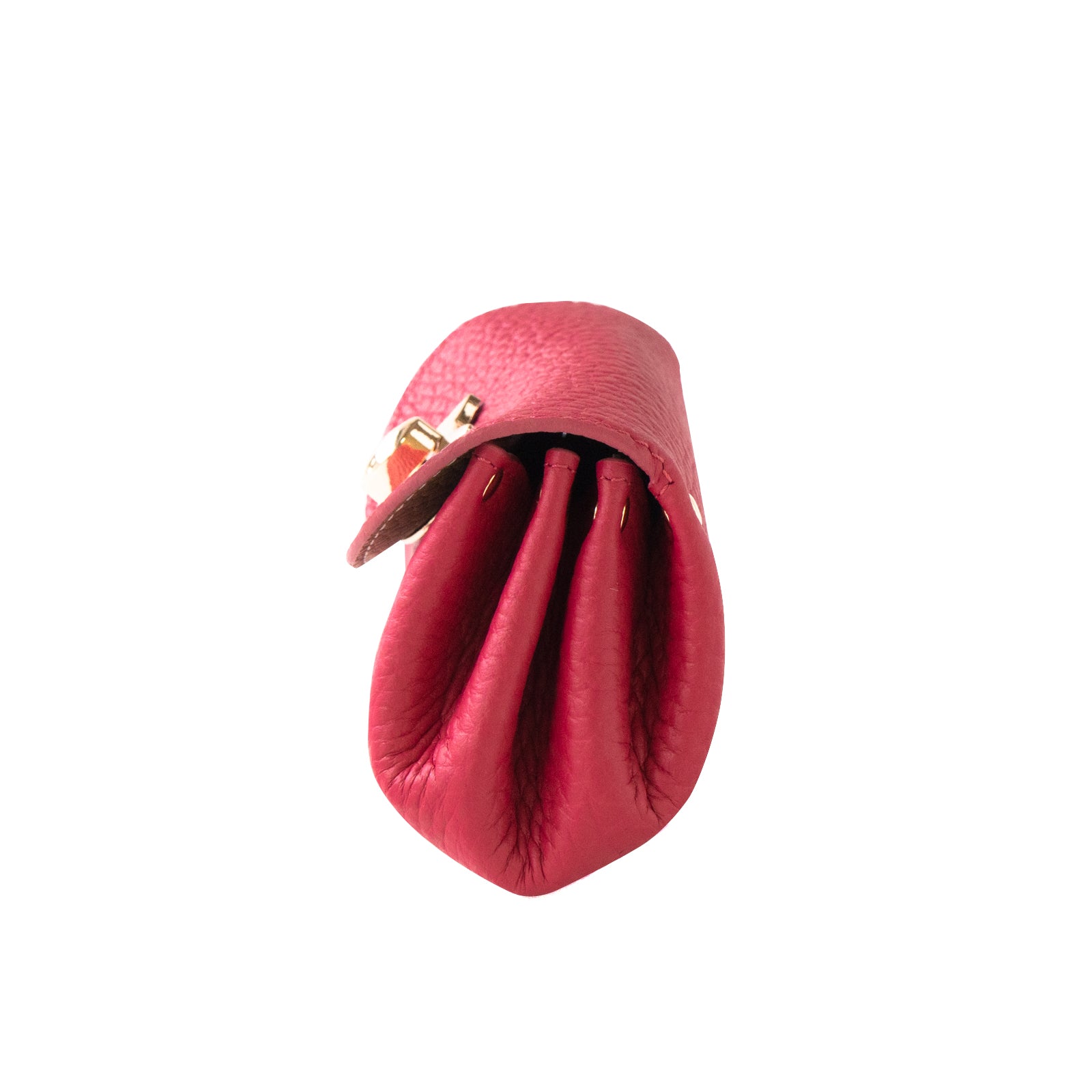 Shell pouch CAT Taurillon Clemence / Rose Mexico