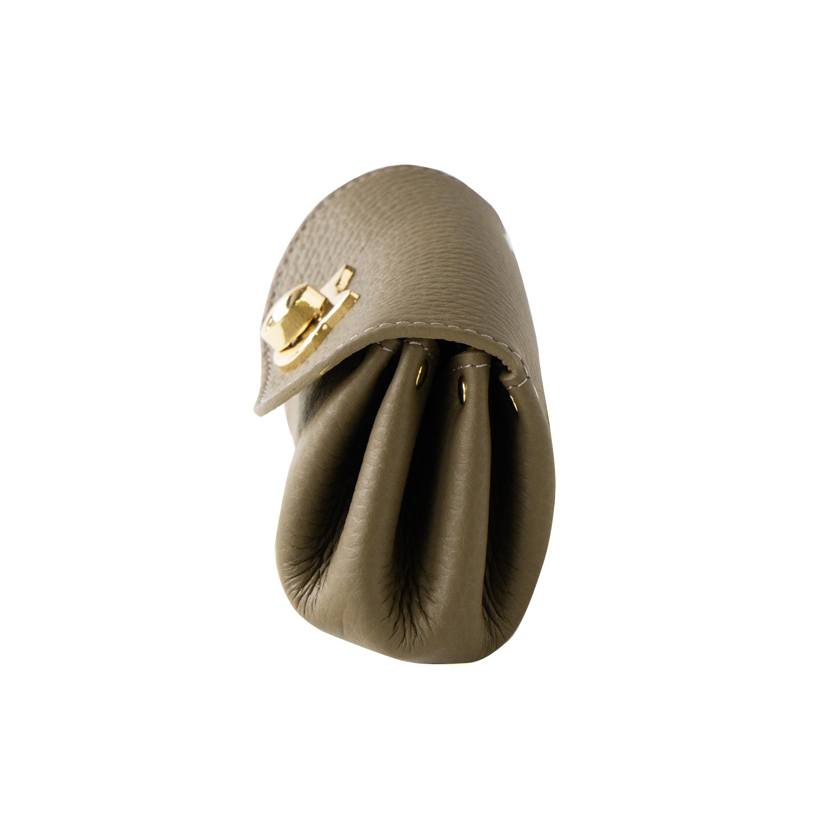 Shell pouch CAT Taurillon Clemence / Etoupe