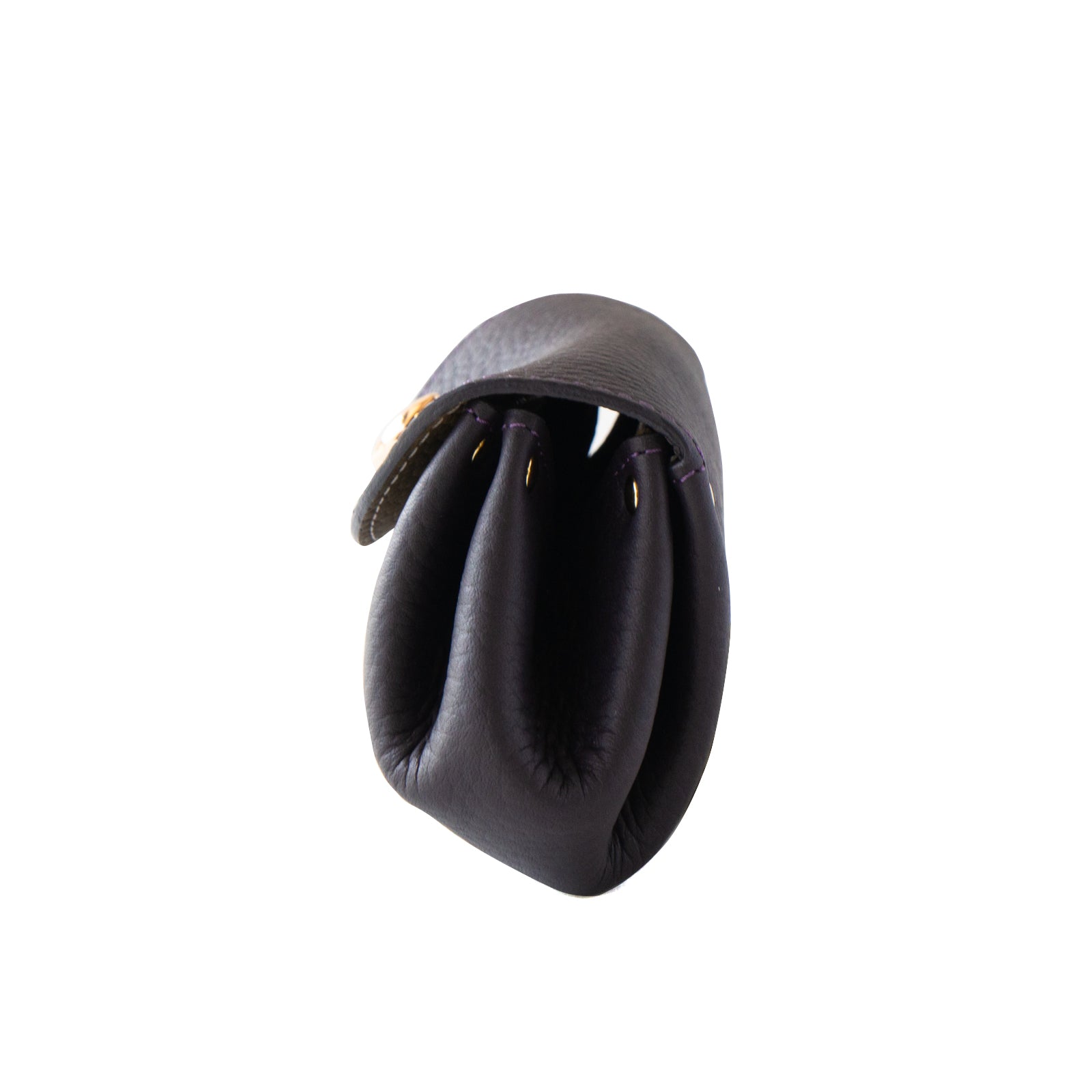 Shell pouch CAT Taurillon Clemence / Raisin