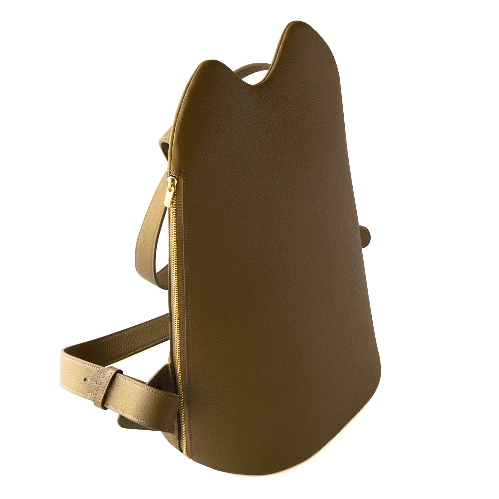 Cat Backpack Baron Cuir Mash