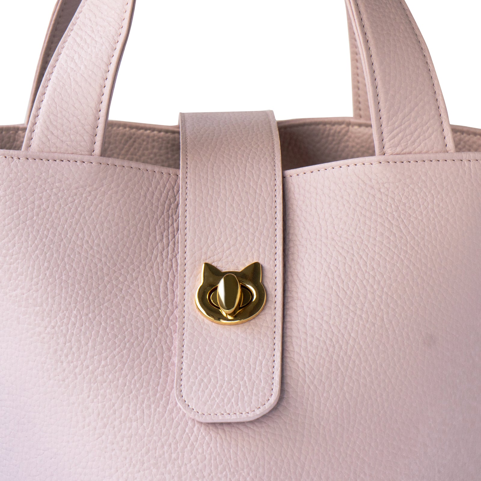 【1月中旬お届け】バケットバッグ PAW (パウ) 肉球チャームセット キュイールマッシュ / モーヴシルベスティン