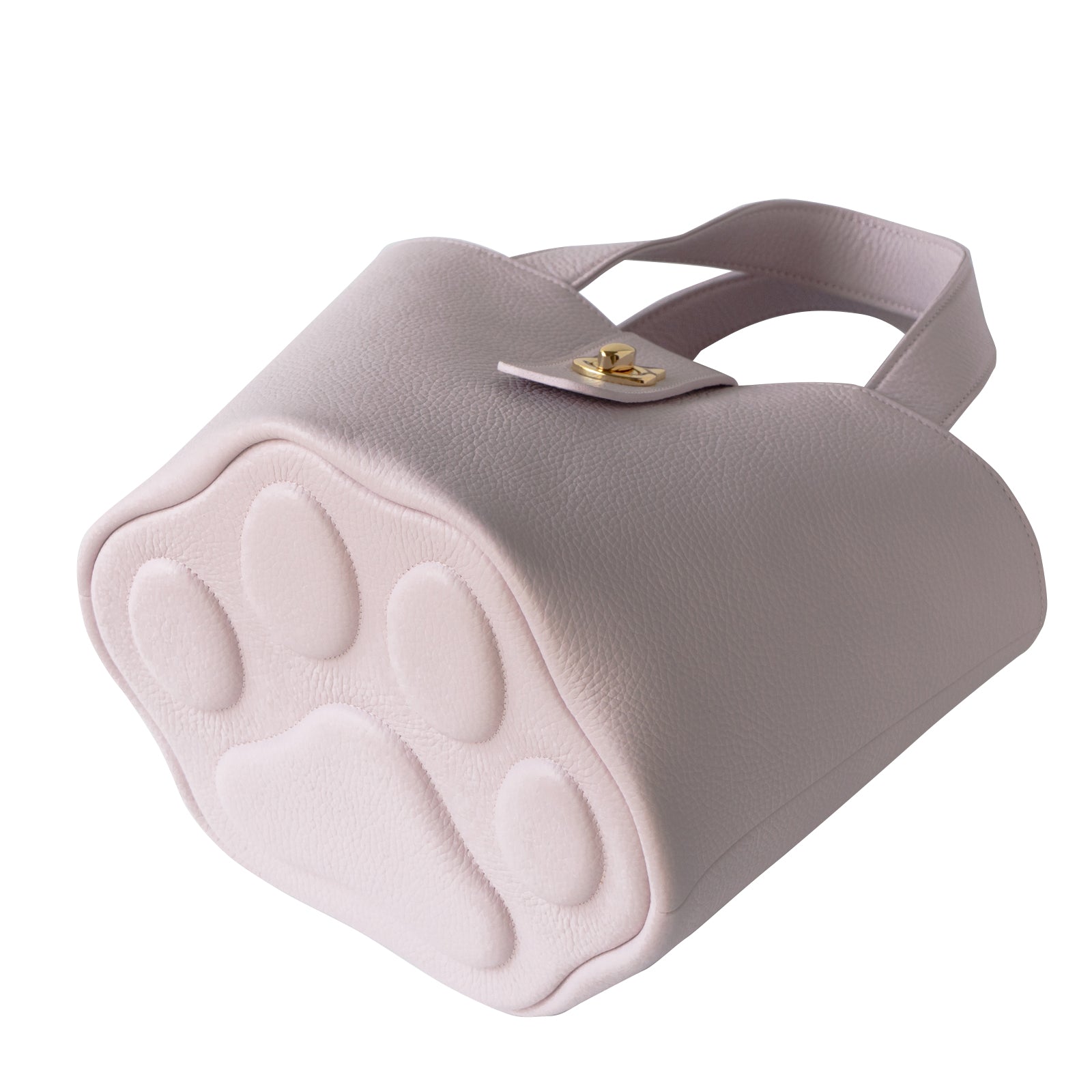 【1月中旬お届け】バケットバッグ PAW (パウ) 肉球チャームセット キュイールマッシュ / モーヴシルベスティン