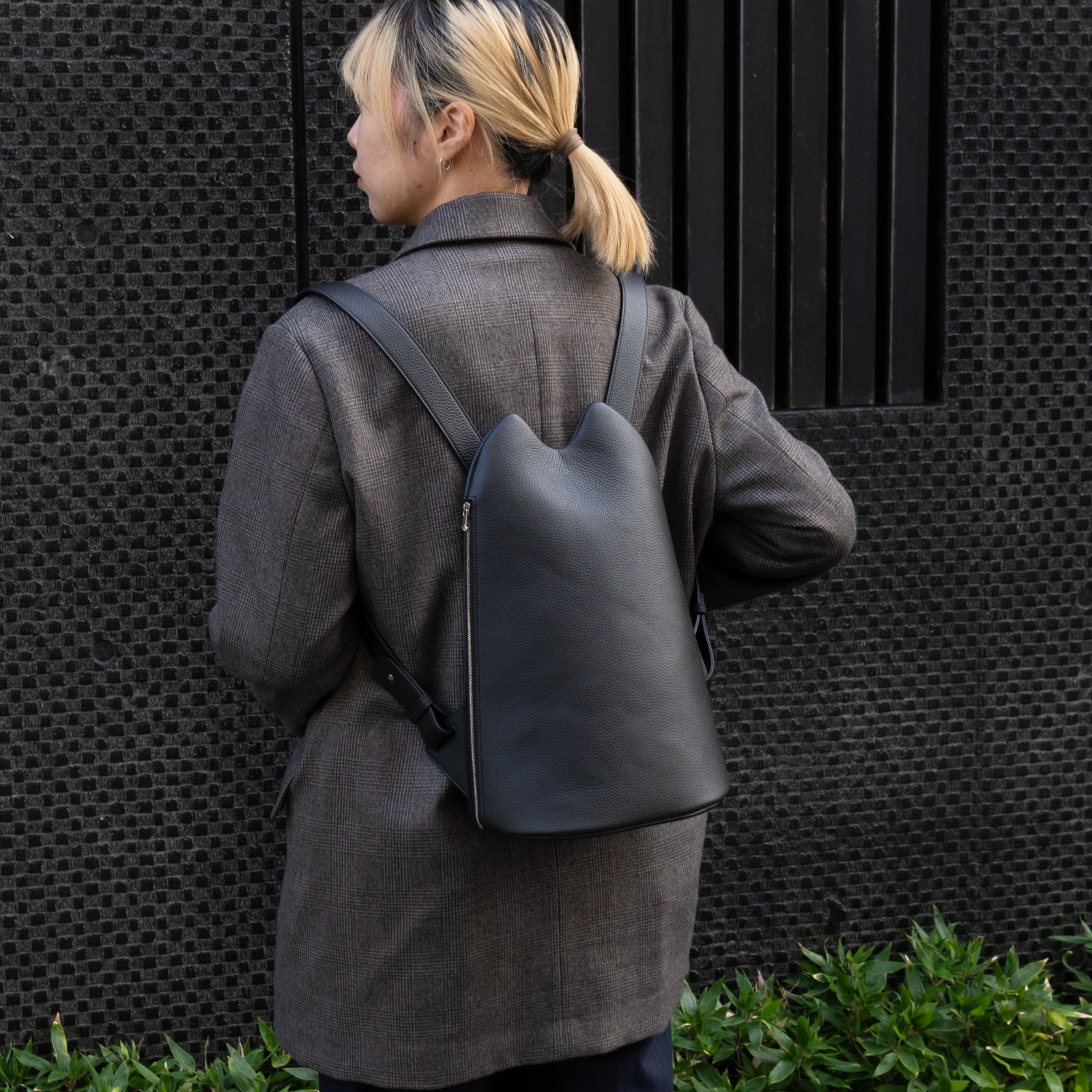 Cat Backpack Jiji Cuir Mash