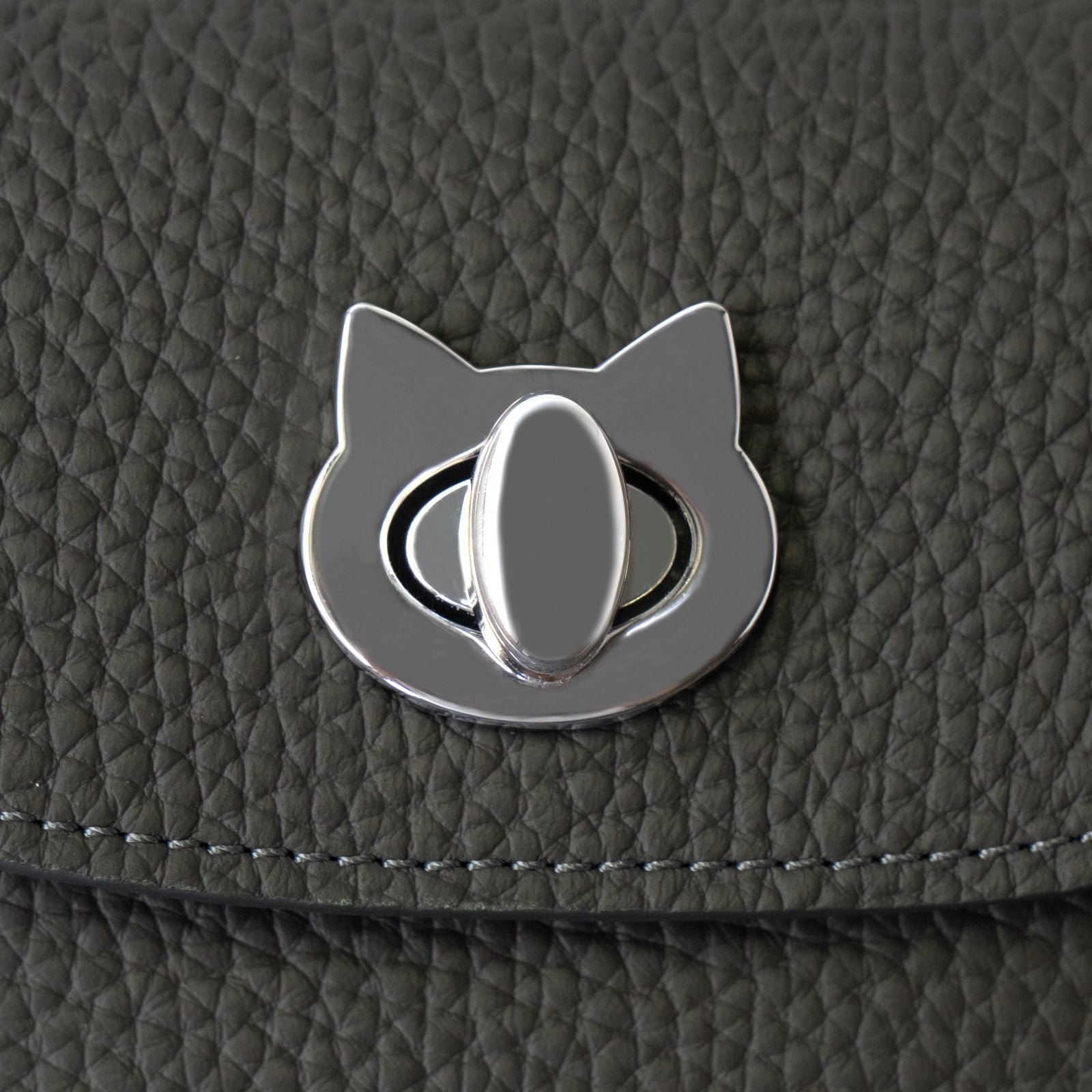 フルーニャスマホポシェット キュイール・マッシュ / グラファイト