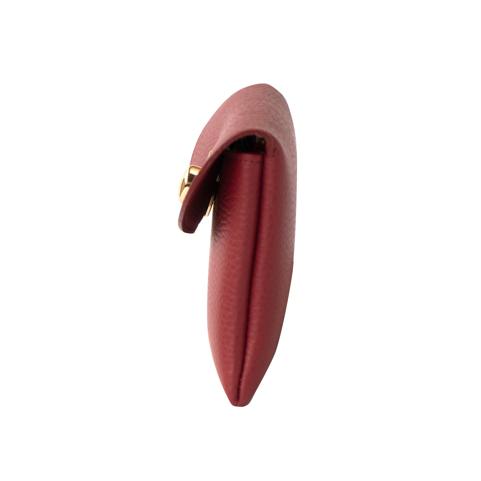 フラップウォレット・フルーニャ ロング キュイール・マッシュ / ボルドー