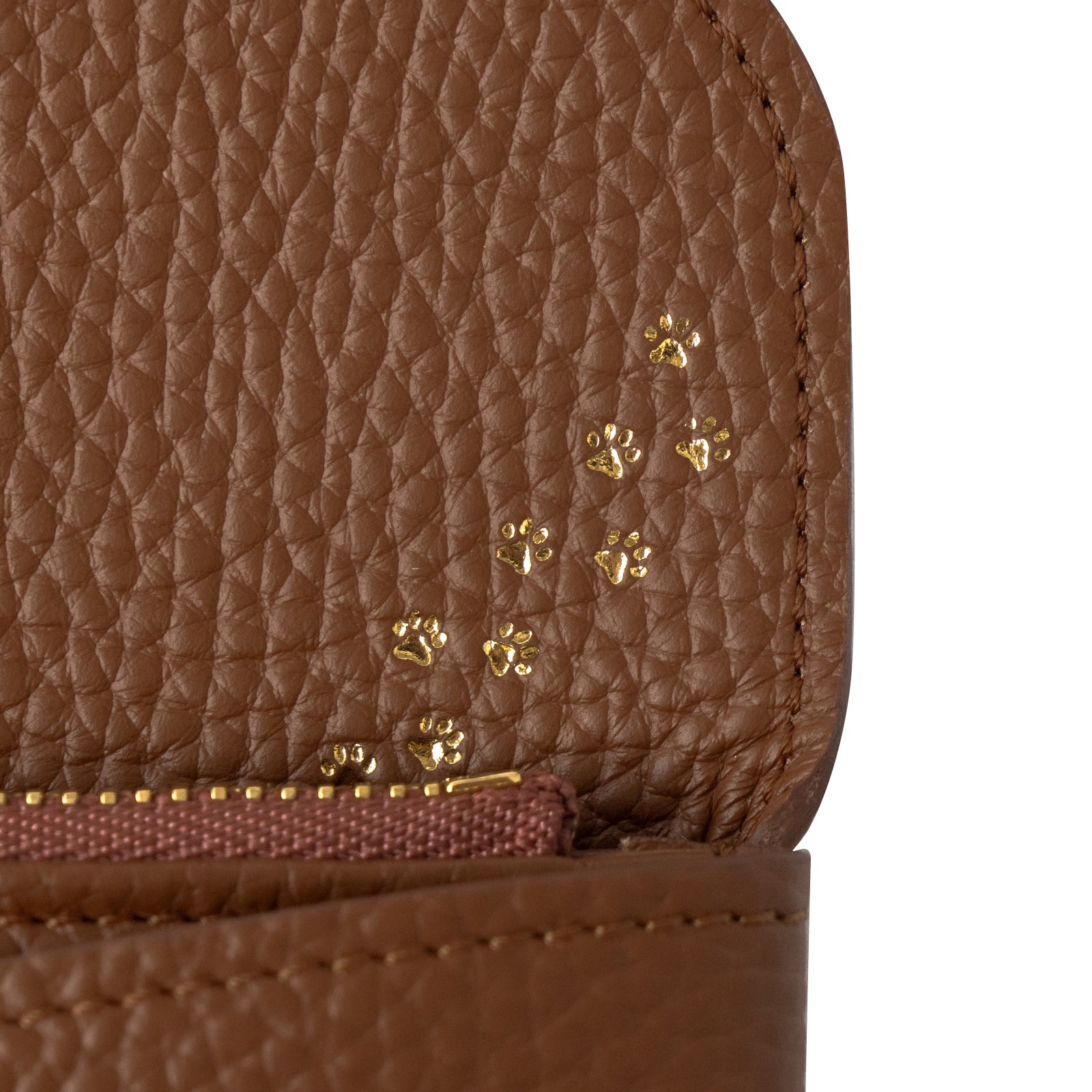 フラップウォレット・フルーニャ ロング キュイール・マッシュ / キャメル