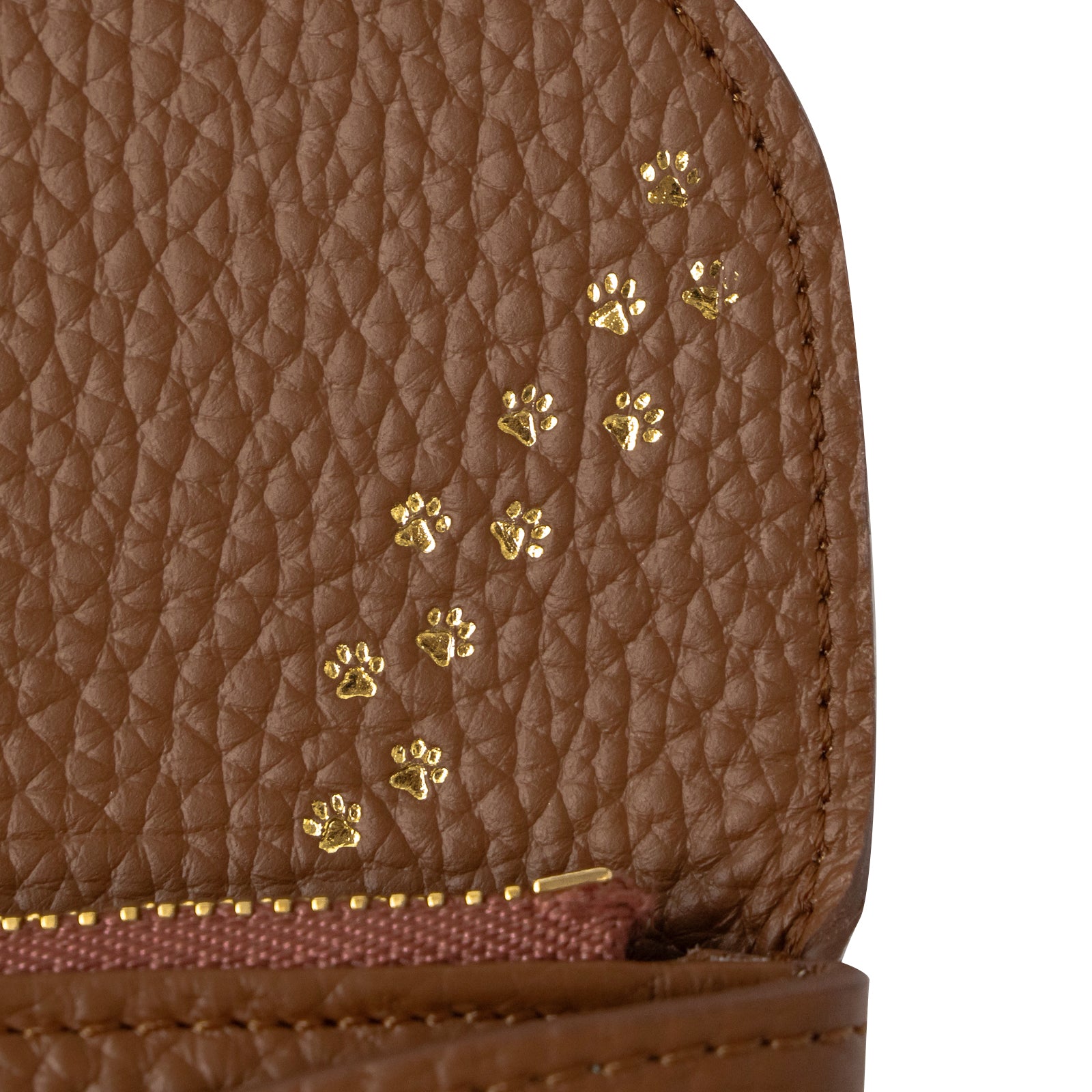 フラップウォレット・フルーニャ ミディアム キュイール・マッシュ / キャメル