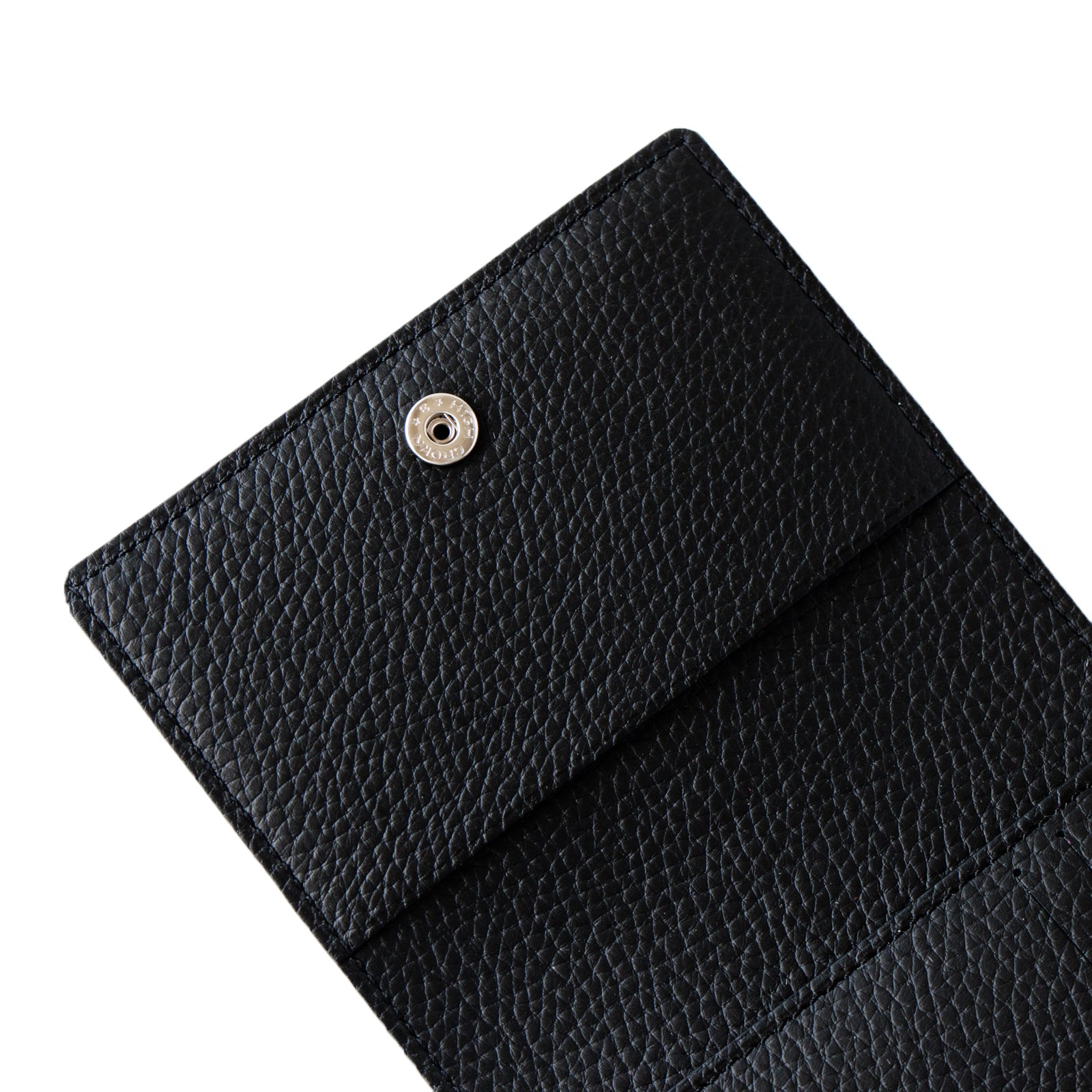 【おつとめ品セール】ハンディウォレット・オペラ リリィ グランデ 箔パイソン / シルバーブラック