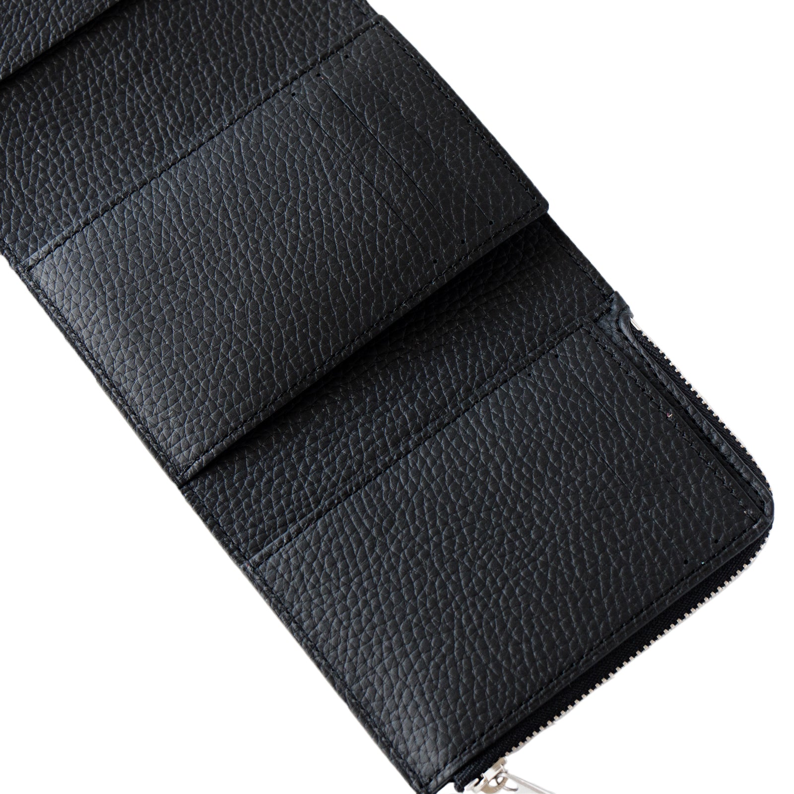 【おつとめ品セール】ハンディウォレット・オペラ リリィ グランデ 箔パイソン / シルバーブラック