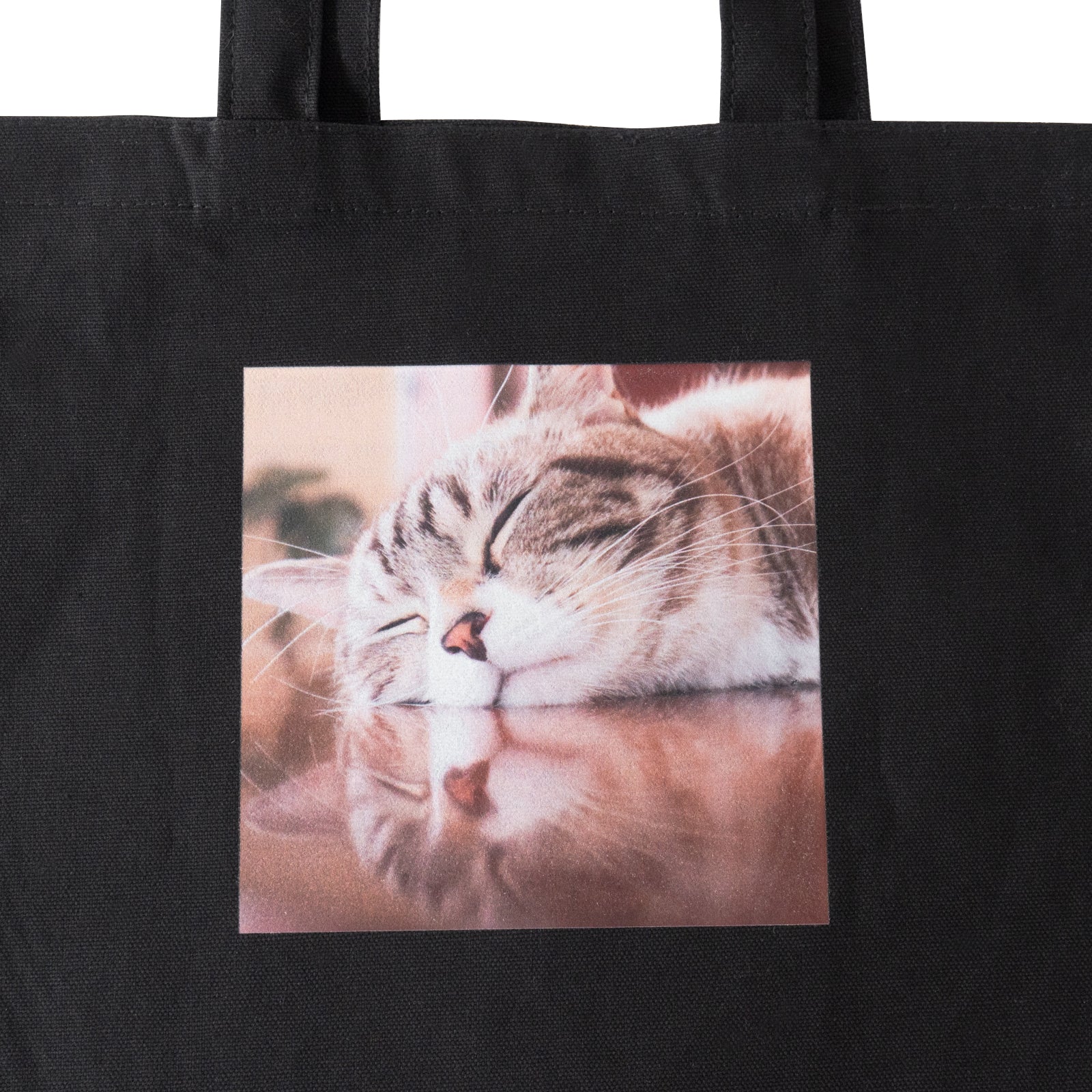 うちのこPHOTOトートバッグ・M /ブラック