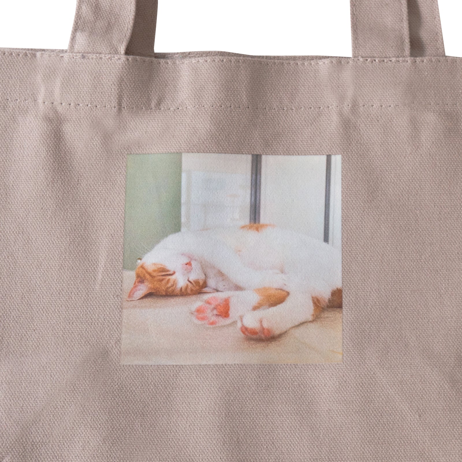 うちのこPHOTOトートバッグ・S /グレージュ
