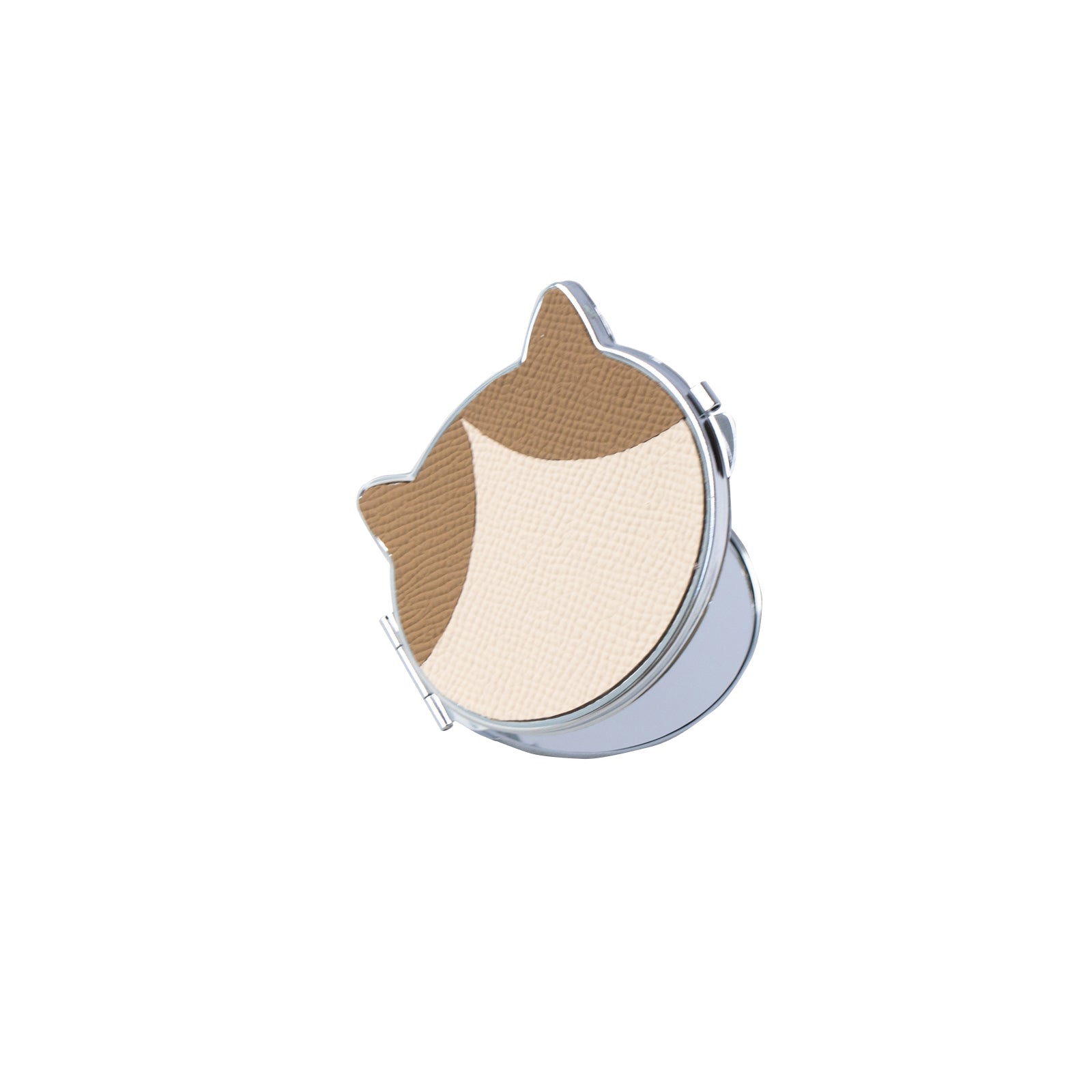 Nyanpakuto Mirror / Hachiware Brown and White