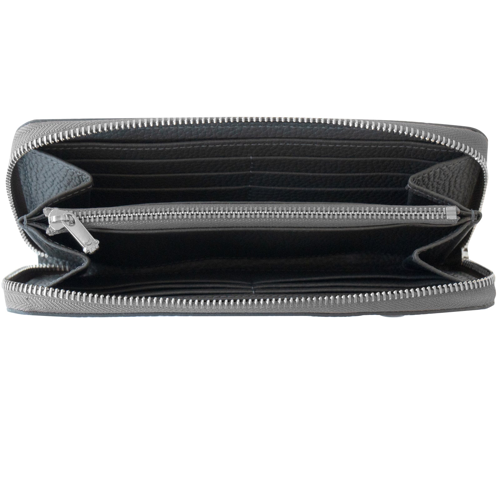 【12/7(日)22:00~ 26時間限定販売】【数量限定】PAWラウンドファスナー長財布 キュイール・マッシュ / グラファイト