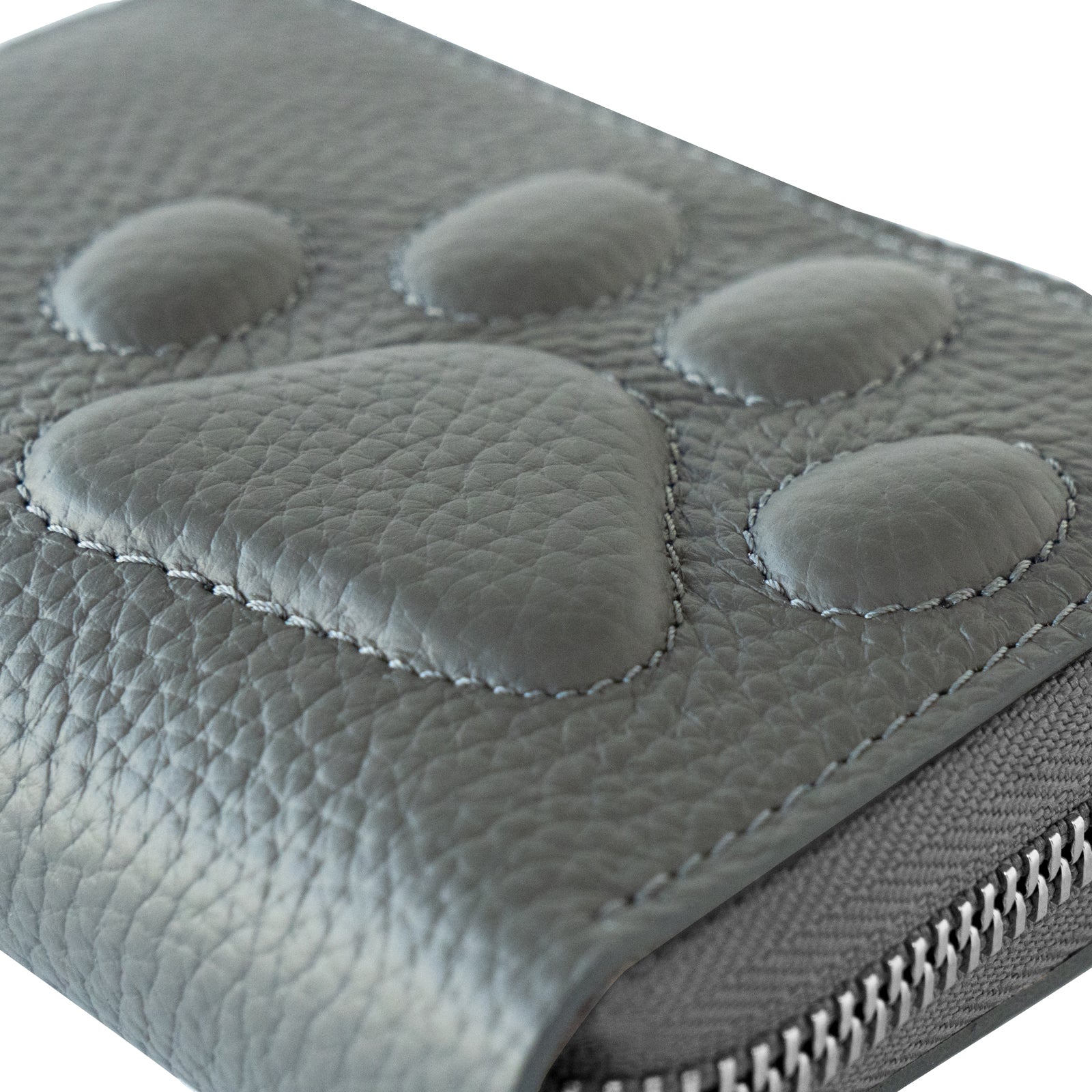 【12/7(日)22:00~ 26時間限定販売】【数量限定】PAWラウンドファスナーミドル財布 キュイール・マッシュ / グラファイト