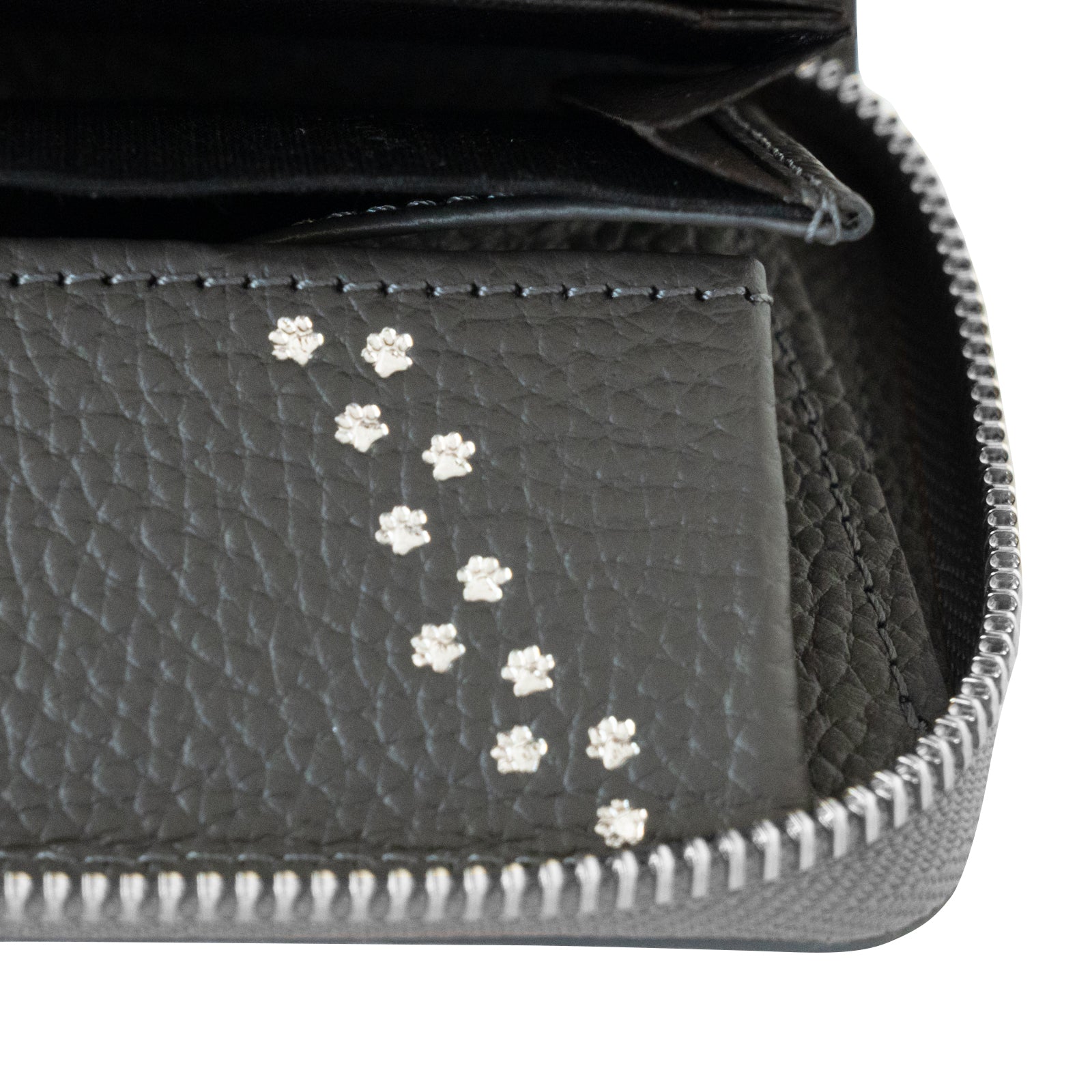 【12/7(日)22:00~ 26時間限定販売】【数量限定】PAWラウンドファスナーミドル財布 キュイール・マッシュ / グラファイト