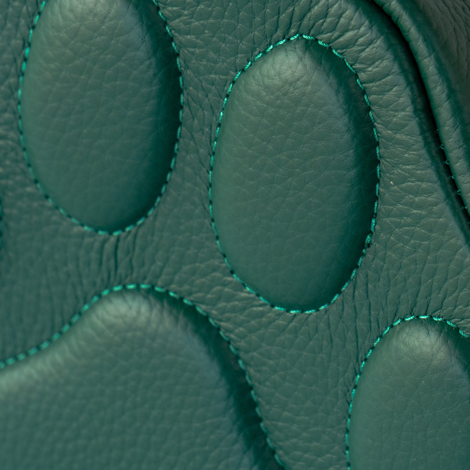 チェーンショルダー付きミニバッグ・PAW (パウ) / エメラルド