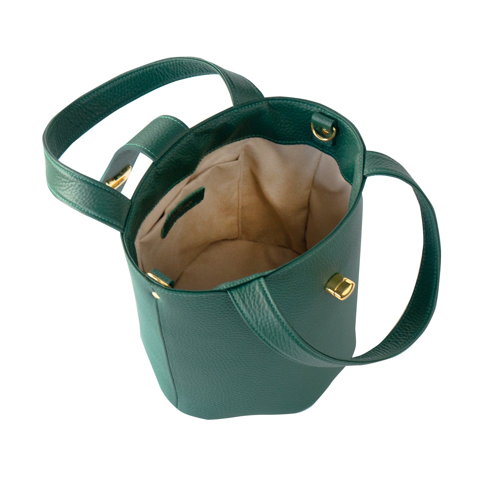 チェーンショルダー付きミニバッグ・PAW (パウ) / エメラルド