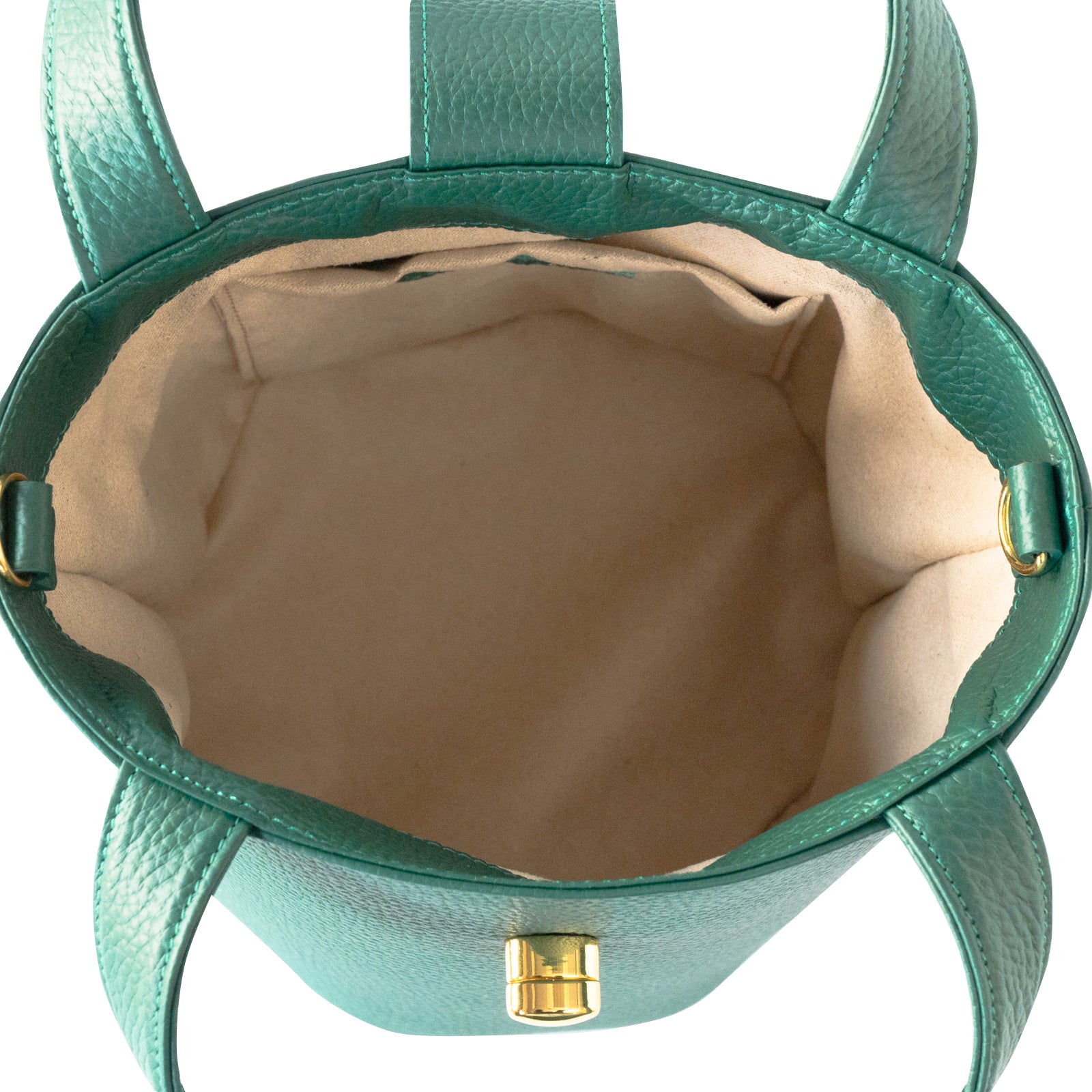 チェーンショルダー付きミニバッグ・PAW (パウ) / エメラルド